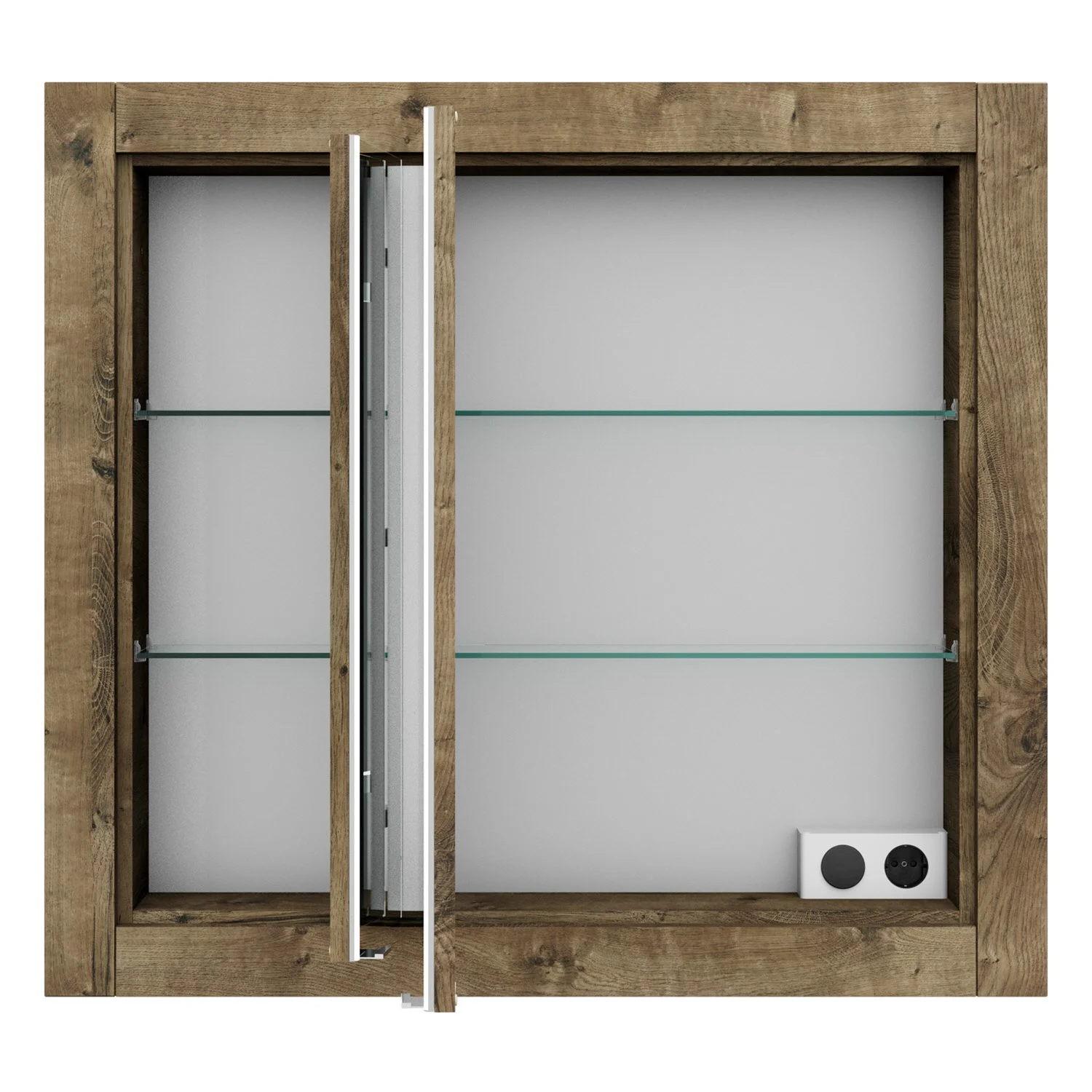 Steinkamp Value Einbauspiegelschrank 91,5 cm mit 2 Türen und LED-Beleuchtung Bild 3