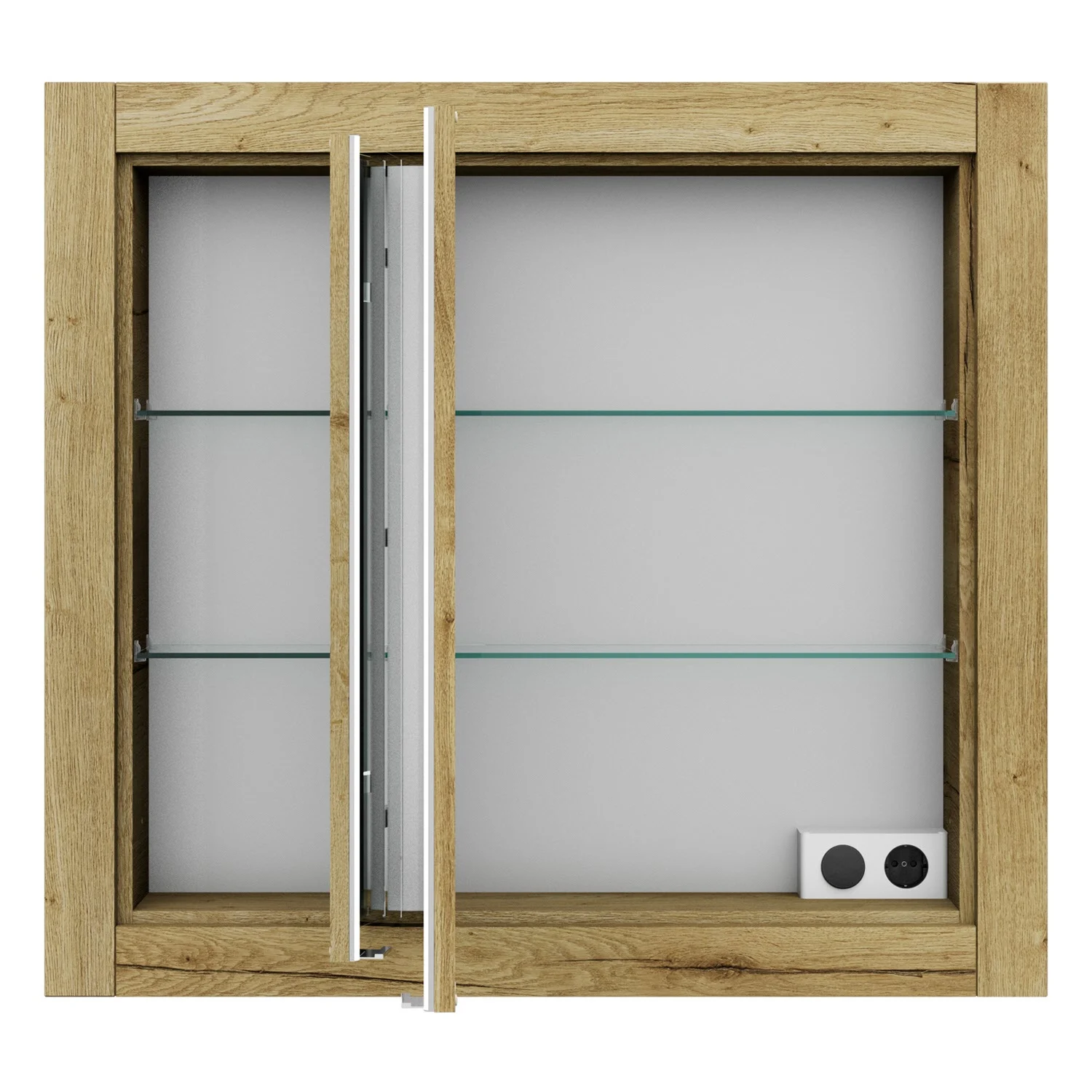 Steinkamp Value Einbauspiegelschrank 91,5 cm mit 2 Türen und LED-Beleuchtung Bild 3