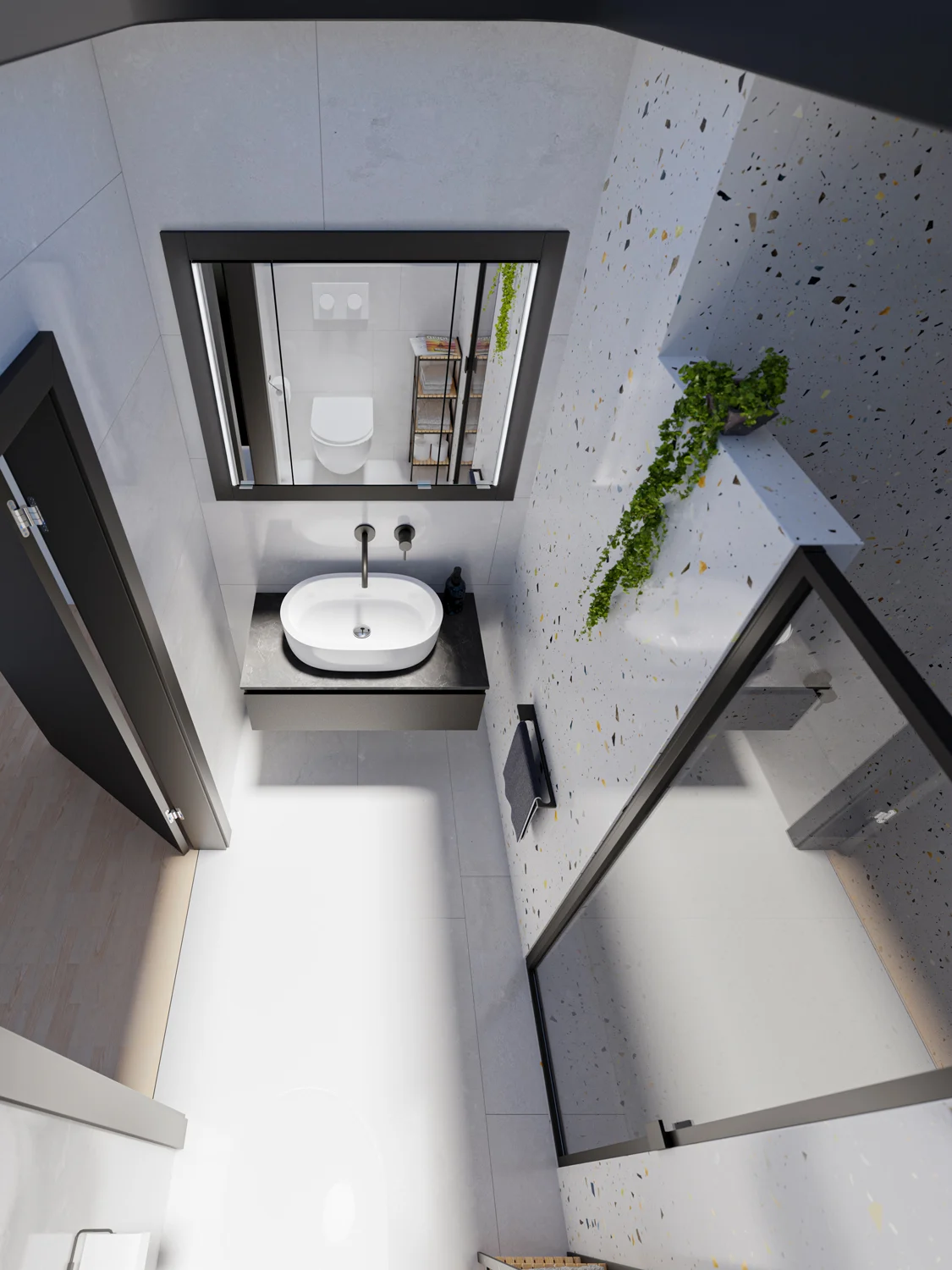 Steinkamp Value Einbauspiegelschrank 121,5 cm mit 3 Türen und LED-Beleuchtung Bild 7