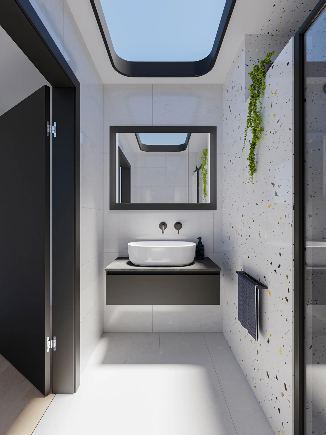 Steinkamp Value Einbauspiegelschrank 121,5 cm mit 3 Türen und LED-Beleuchtung Bild 4