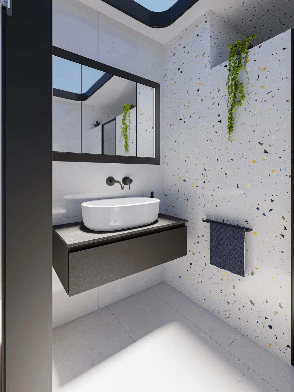 Steinkamp Value Einbauspiegelschrank 121,5 cm mit 3 Türen und LED-Beleuchtung Bild 6