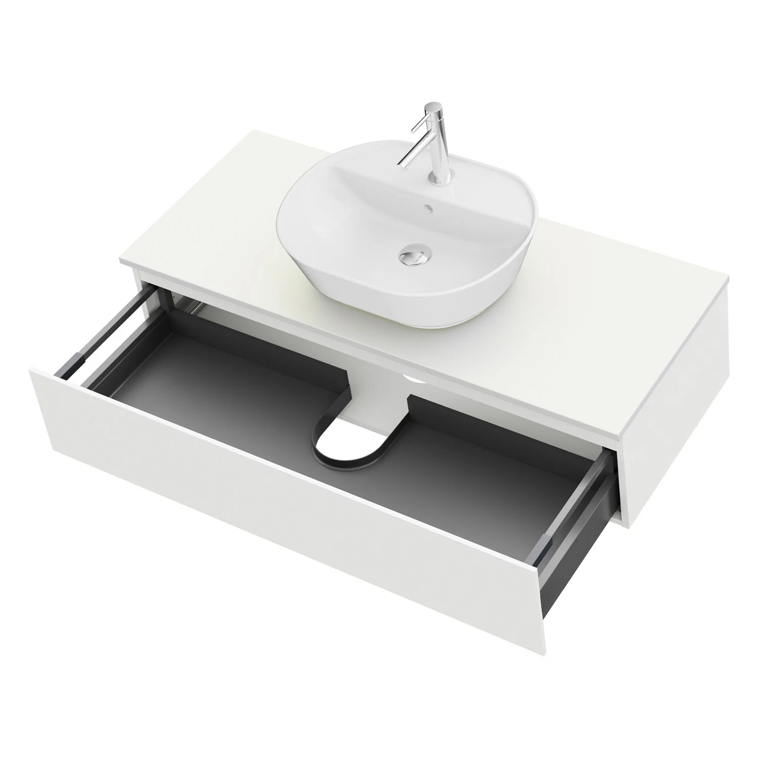 Steinkamp Value Waschtischkonsole 121 cm mit 1 Auszug Bild 2