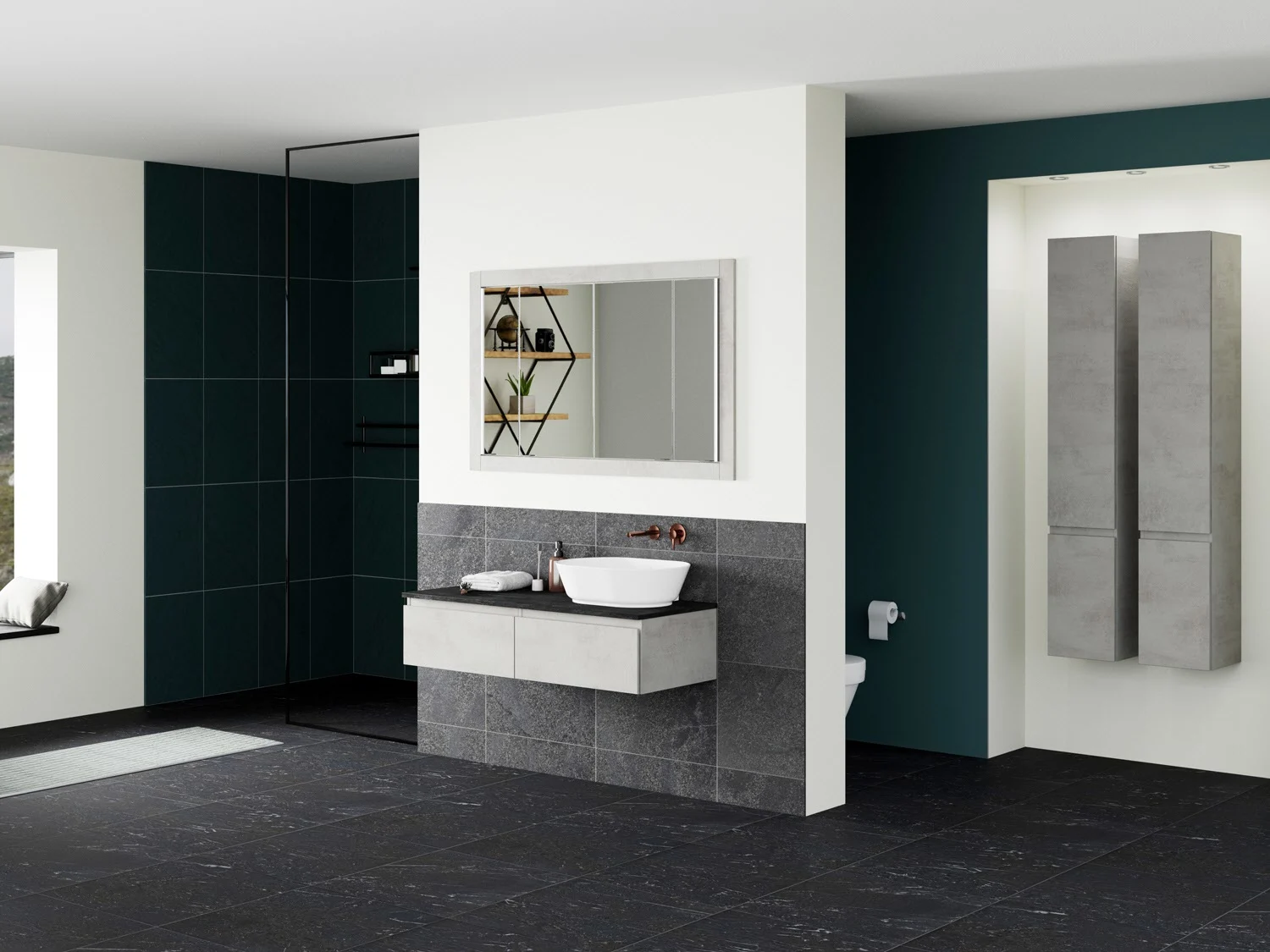 Steinkamp Value Waschtischkonsole 121 cm mit 2 Auszügen Bild 9