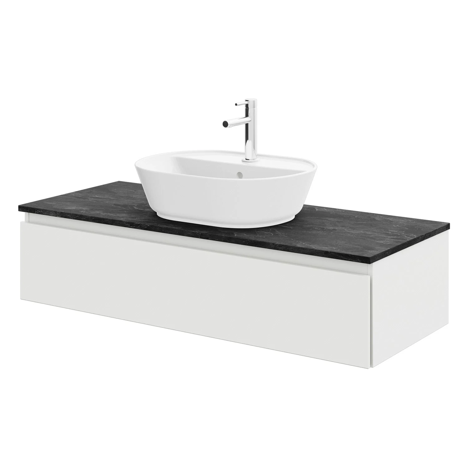 Steinkamp Value Waschtischkonsole 121 cm mit 1 Auszug Bild 6