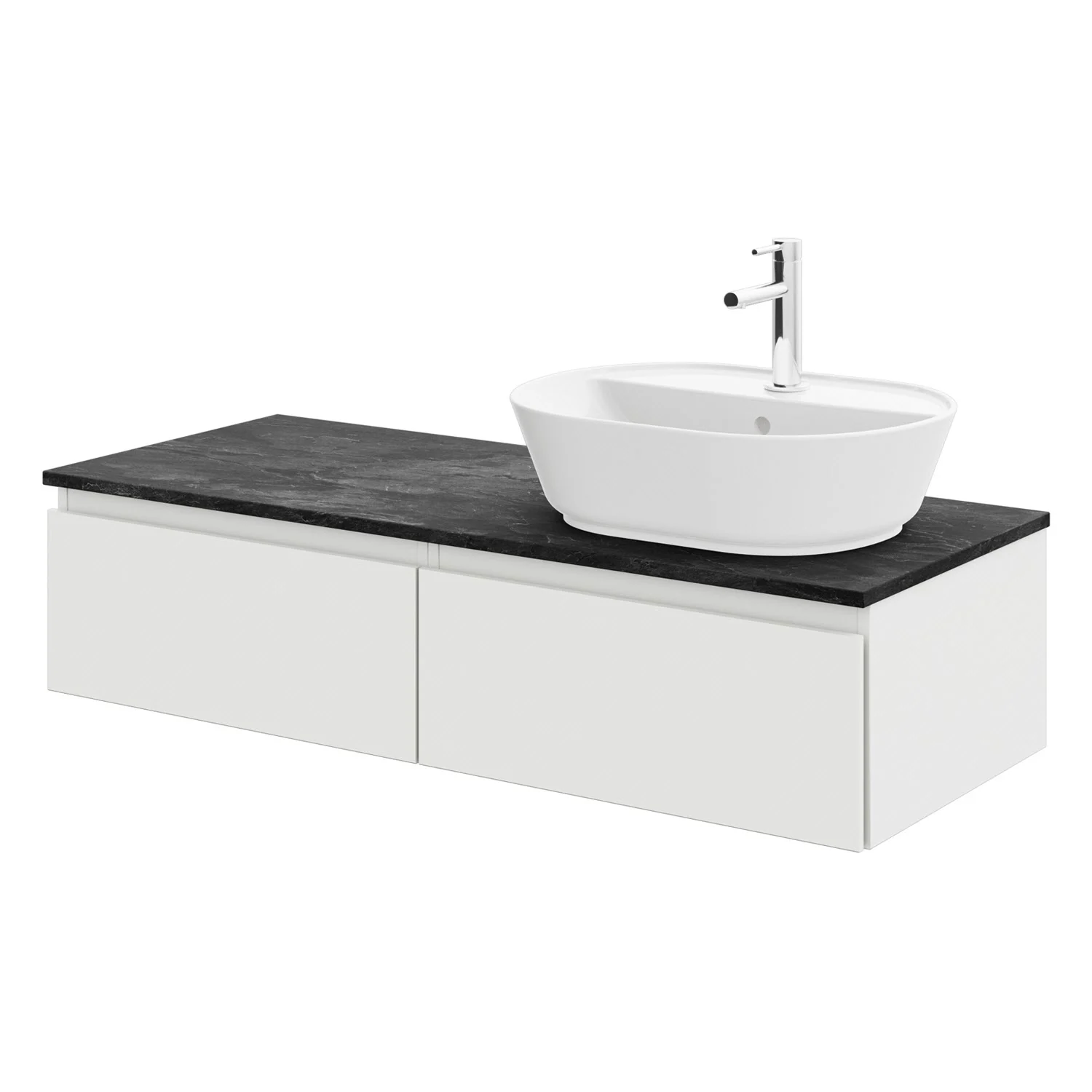 Steinkamp Value Waschtischkonsole 121 cm mit 2 Auszügen Bild 6