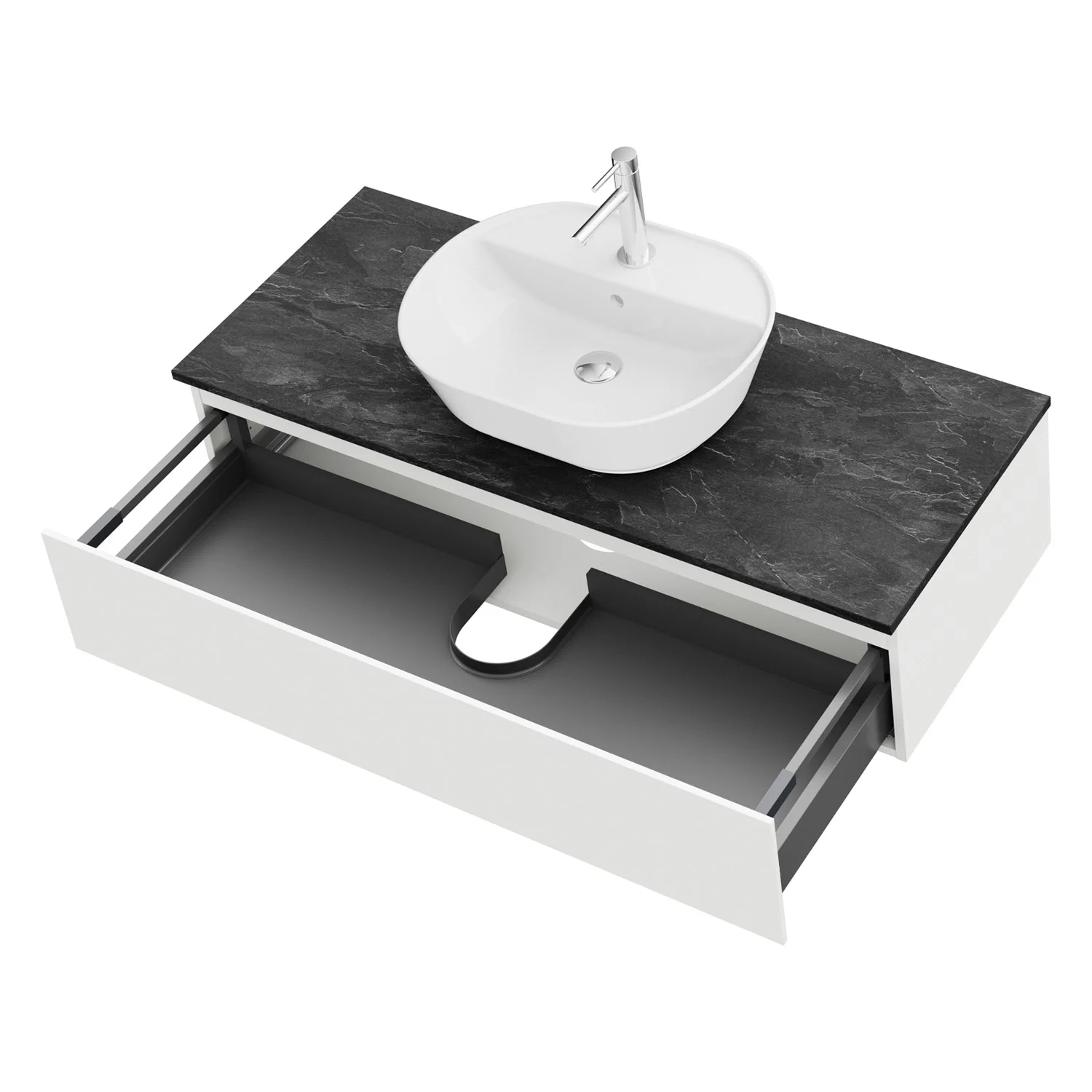 Steinkamp Value Waschtischkonsole 121 cm mit 1 Auszug Bild 2