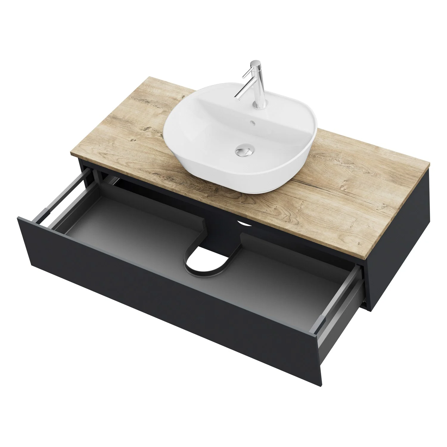 Steinkamp Value Waschtischkonsole 121 cm mit 1 Auszug Bild 2