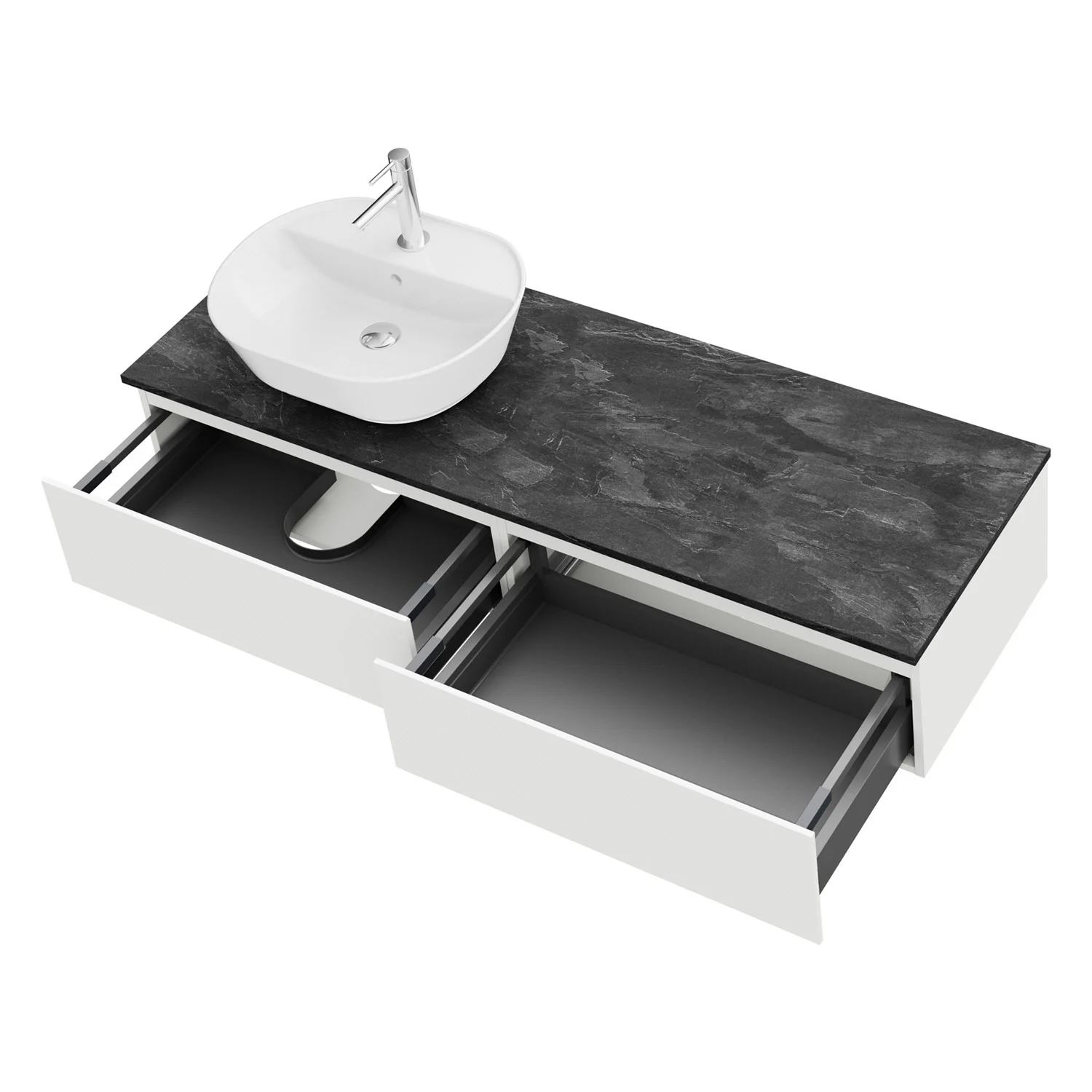 Steinkamp Value Waschtischkonsole 151 cm mit 2 Auszügen Bild 3