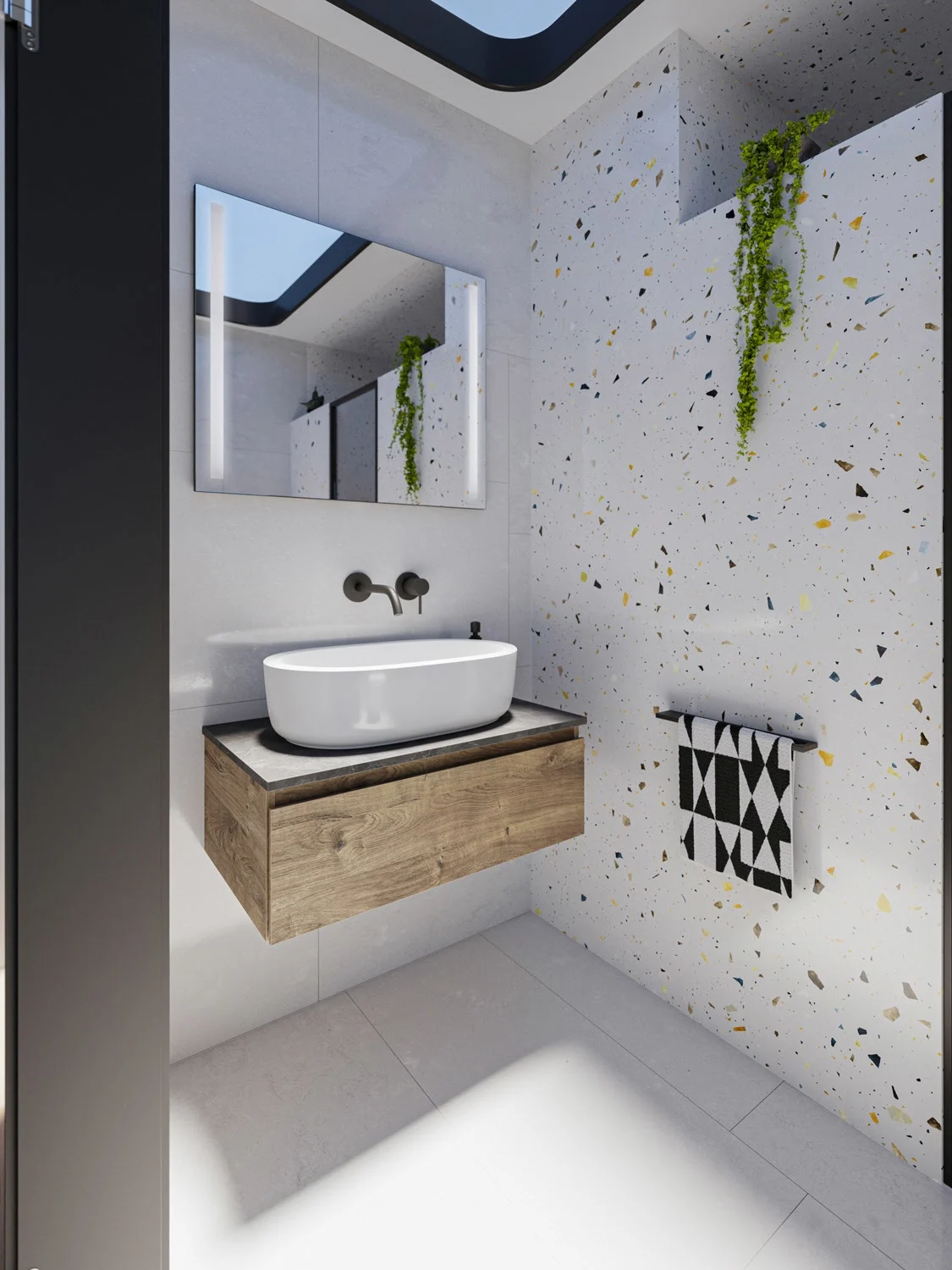 Steinkamp Value Waschtischkonsole 76 cm mit 1 Auszug Bild 6