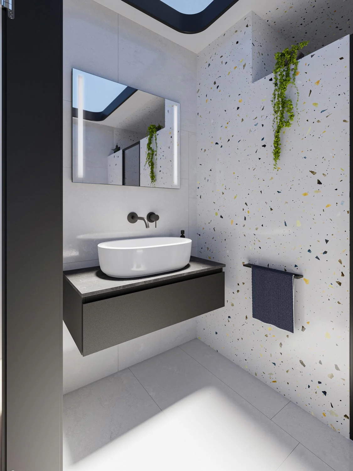 Steinkamp Value Waschtischkonsole 91 cm mit 1 Auszug Bild 6