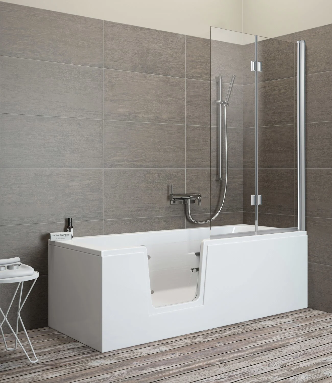 Steinkamp easy entry Badewannenaufsatz 2-teilig, Anschlag rechts Bild 7