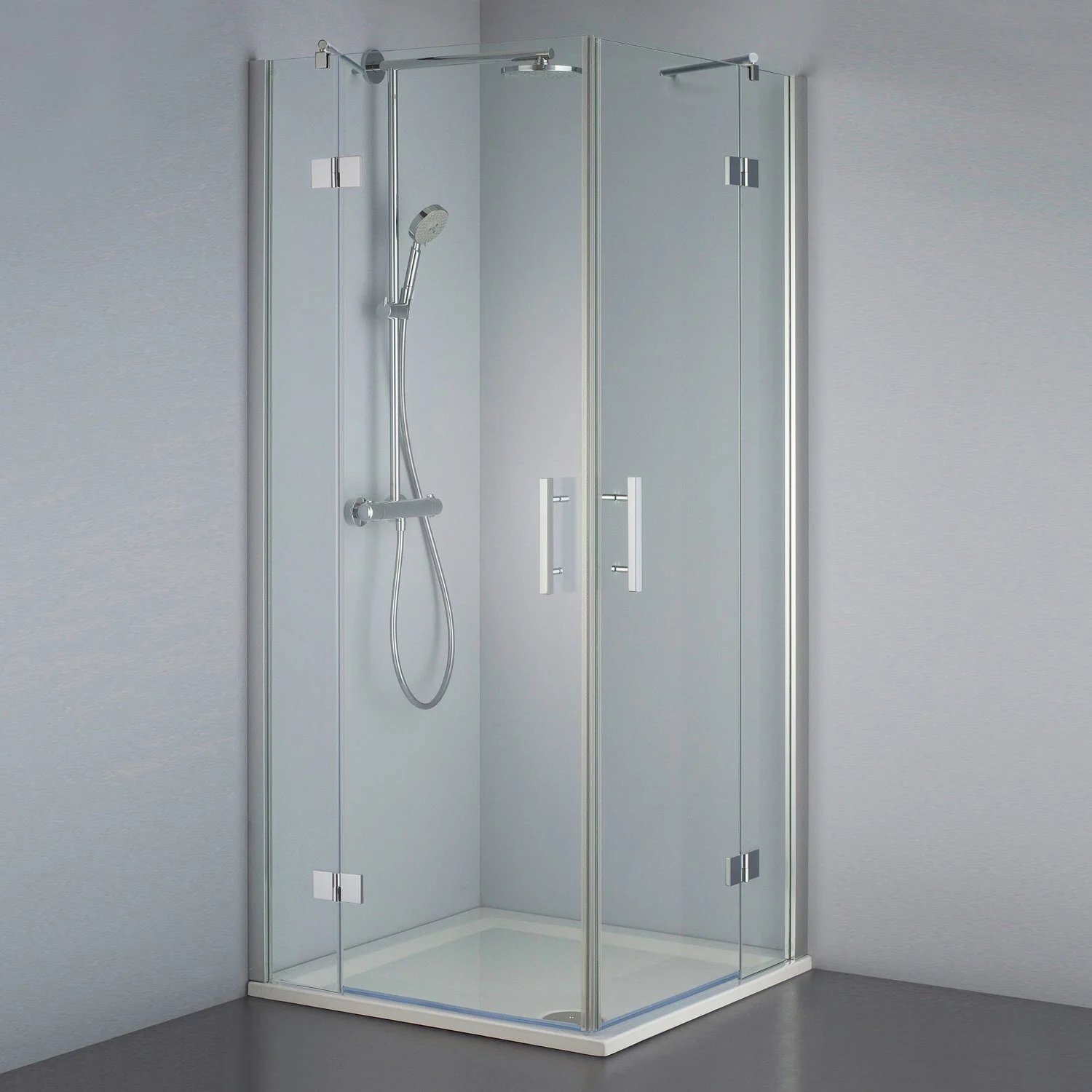 Steinkamp Lifestyle Eckeinstieg 90 x 90 cm inkl. easypearl