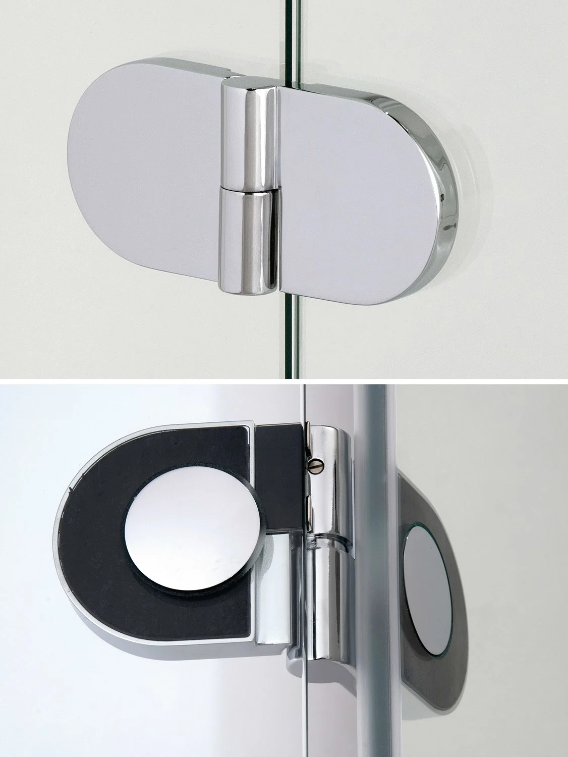 Steinkamp Living Runddusche 4-teilig 100 x 90 cm Radius 55 cm Ausführung links inkl. easypearl Bild 3