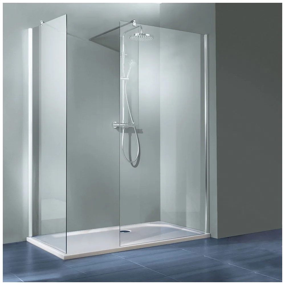 Steinkamp Walk-In Six Frontelement gerade 120 x 200 cm inkl. easypearl, mittig mattiert