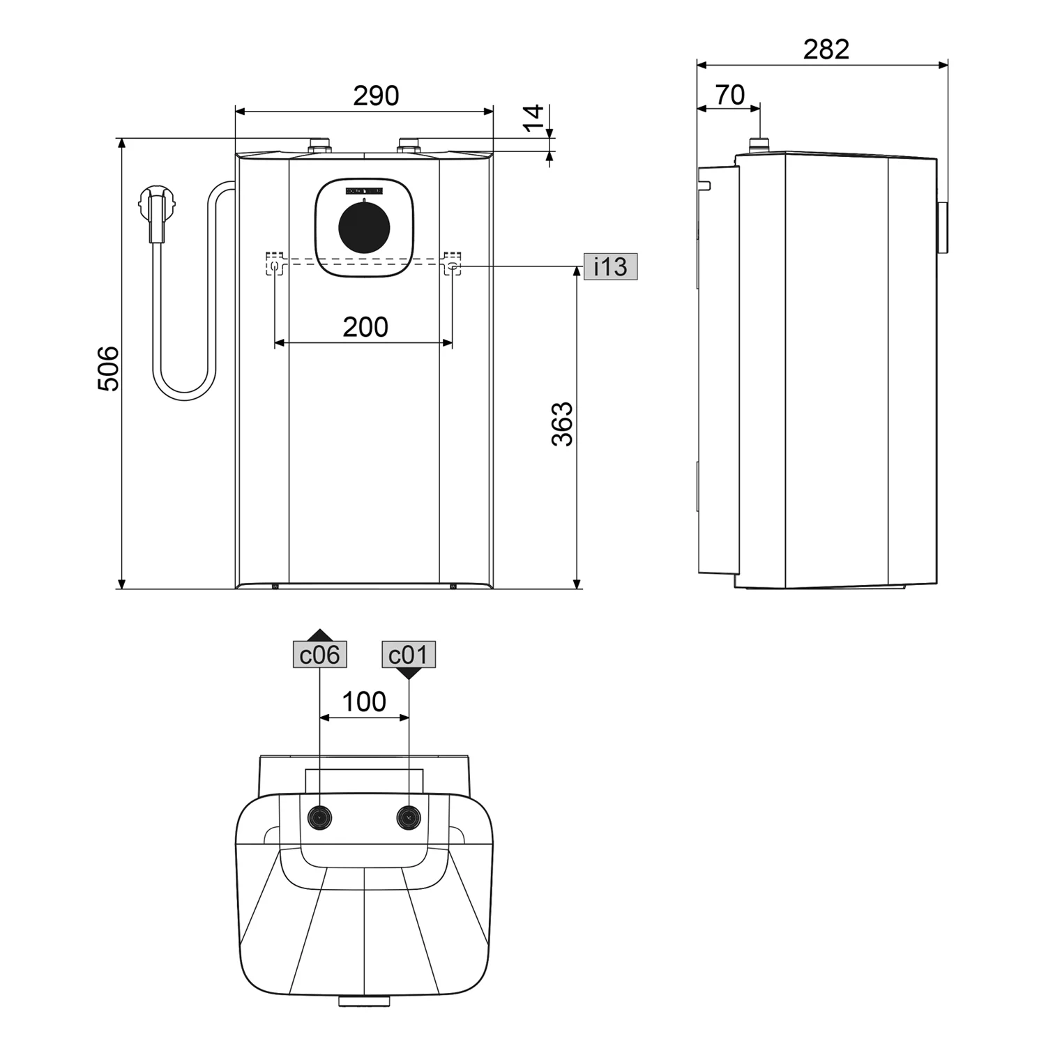 Stiebel Eltron Untertischgerät SNU 10 Plus 2 kW Bild 4