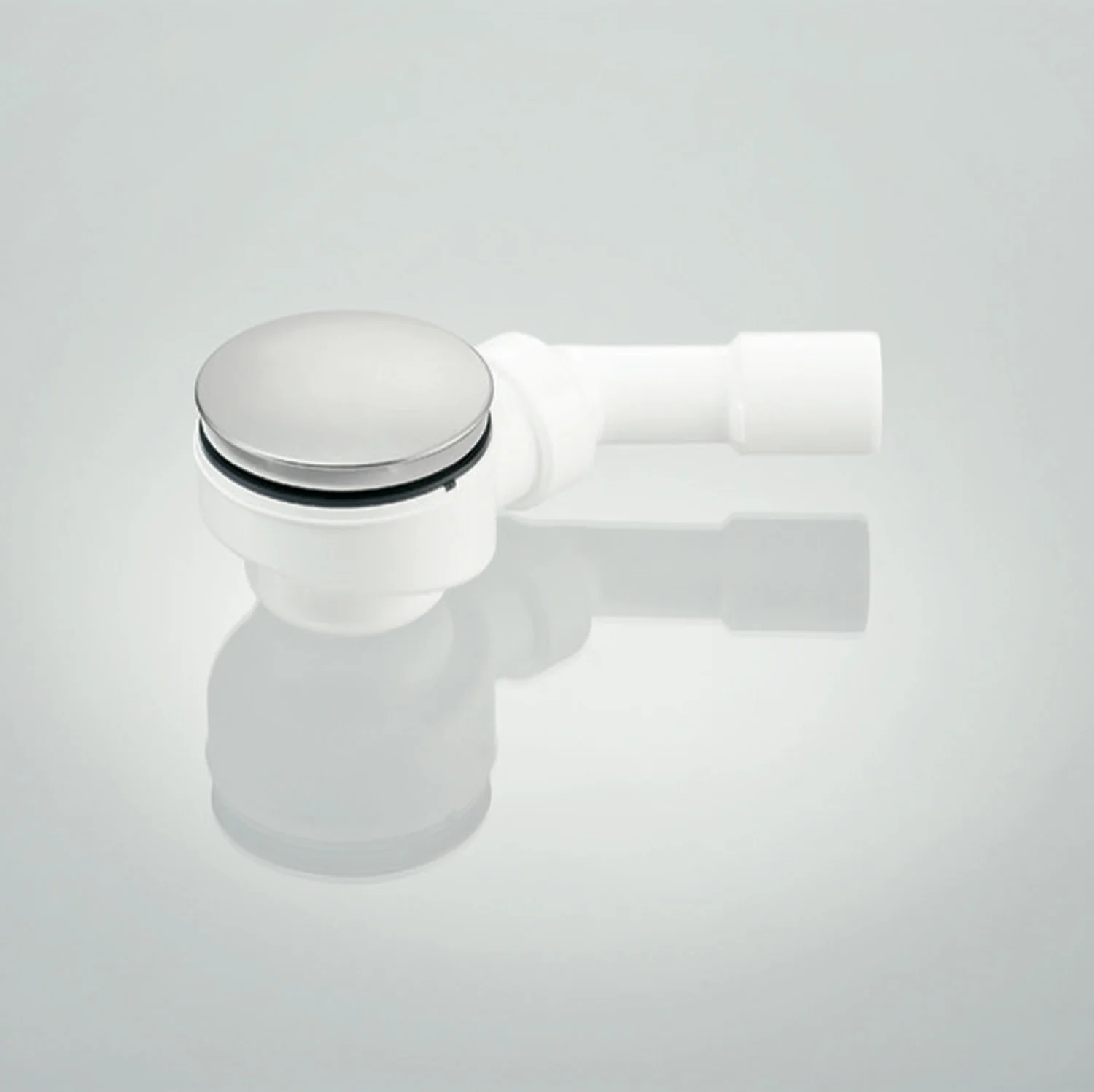 Sturotec Ablaufgarnitur für Duschwanne mit Abdeckhaube Ø 9 cm