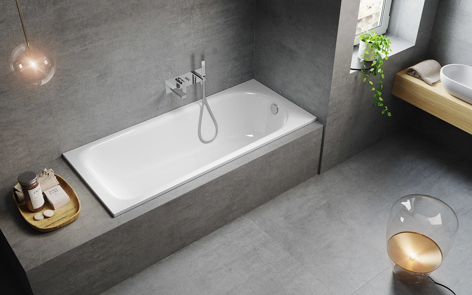 Sturotec Sturoform Rechteck-Badewanne 180 x 80 cm Bild 3