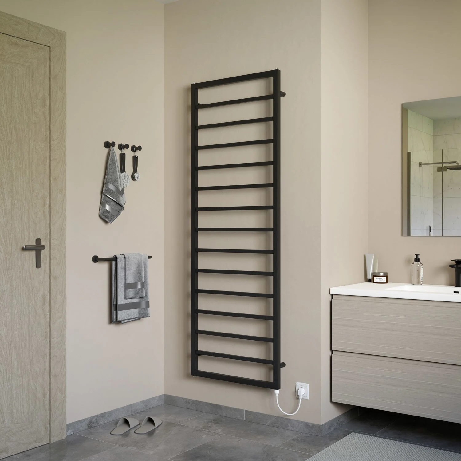 Sturotec Bath 3 E Badheizkörper 60 x 172 cm, rein elektrisch Bild 3