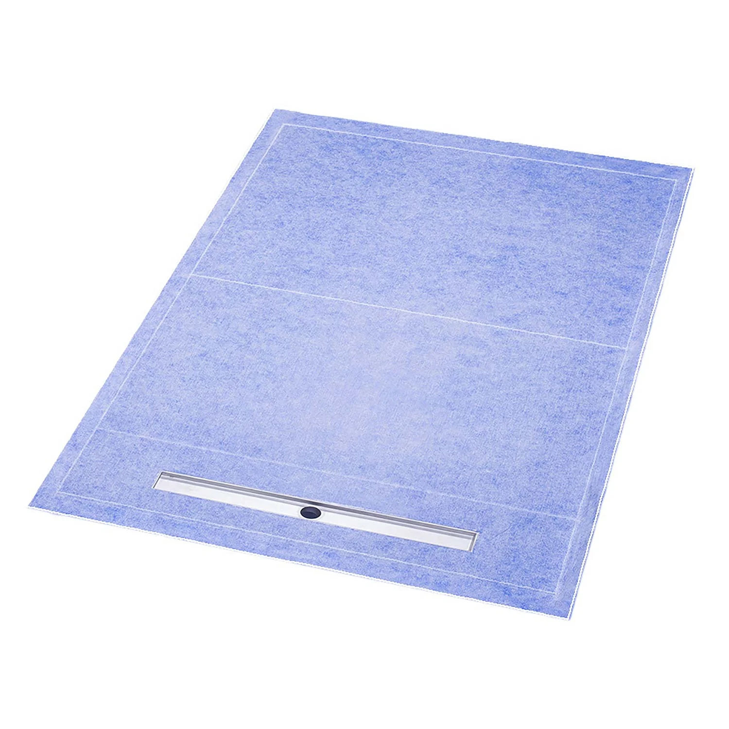 Sturotec Duschboardelement 120 x 200 cm, mit Easy-Drain Duschrinne