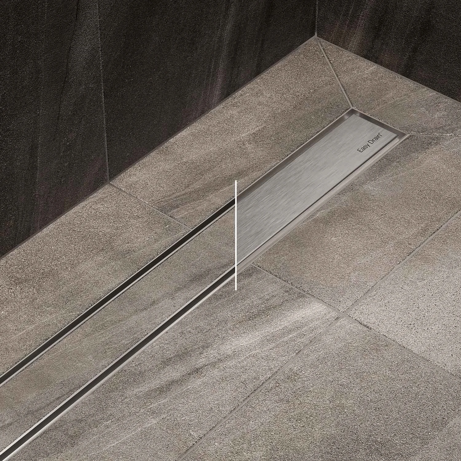 Sturotec Duschboardelement 90 x 90 cm, mit Easy-Drain Duschrinne Bild 6