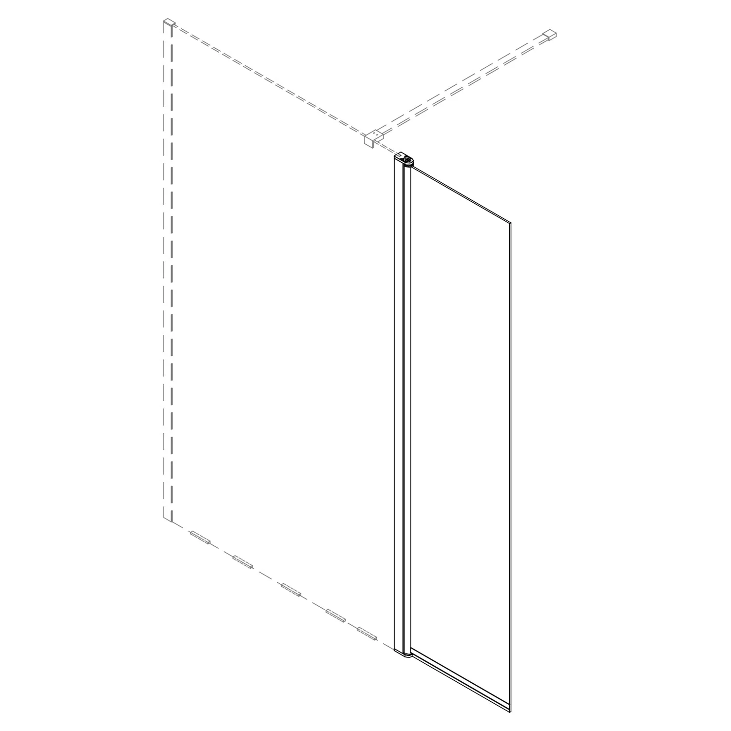 Sturotec 3020 Flexwand mit Drehprofil 30 x 200 cm mit Nano-Beschichtung Bild 4