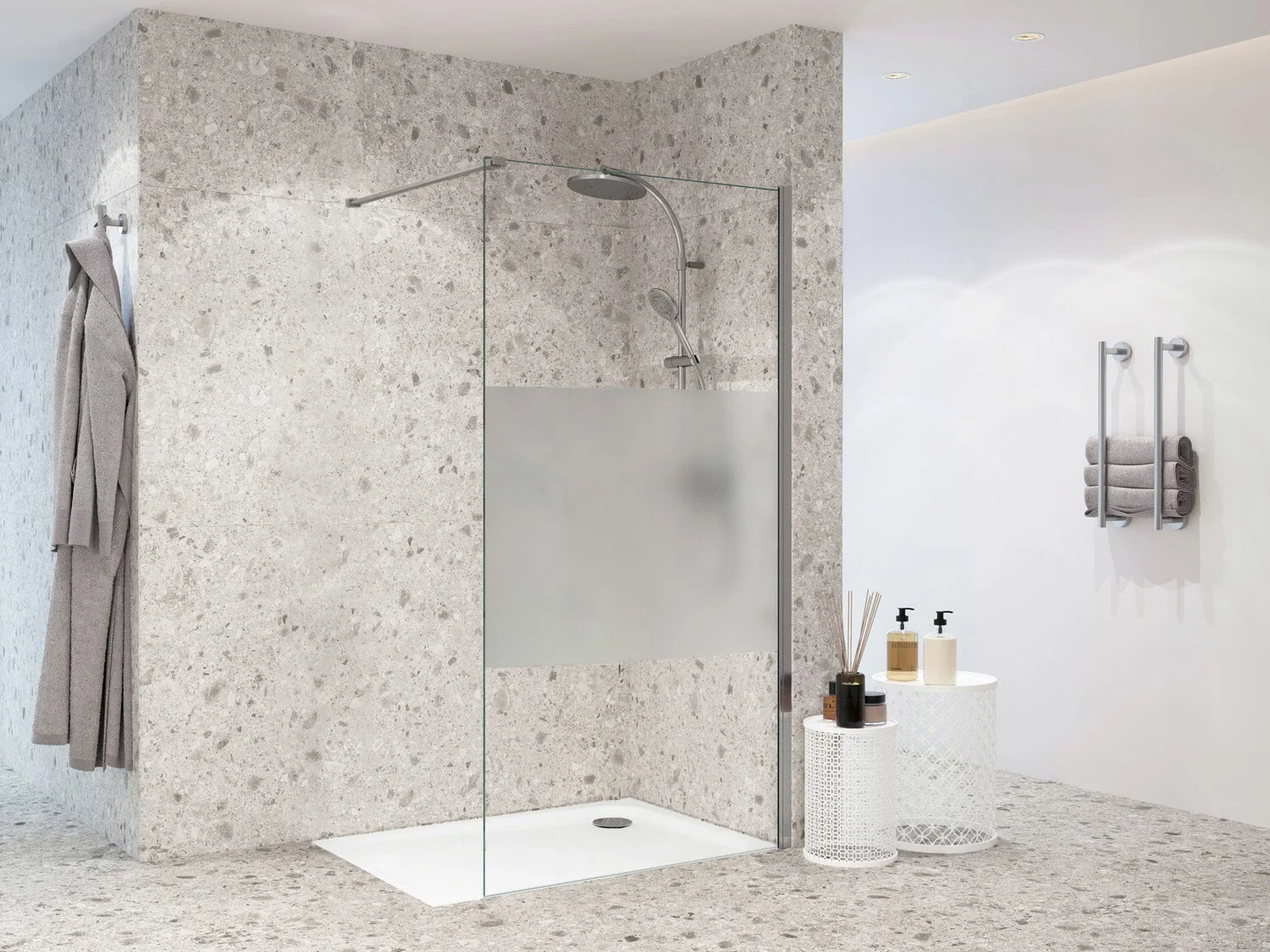 Sturotec 3020 Walk-In Seitenwand 120 x 200 cm mit Nano-Beschichtung Bild 3