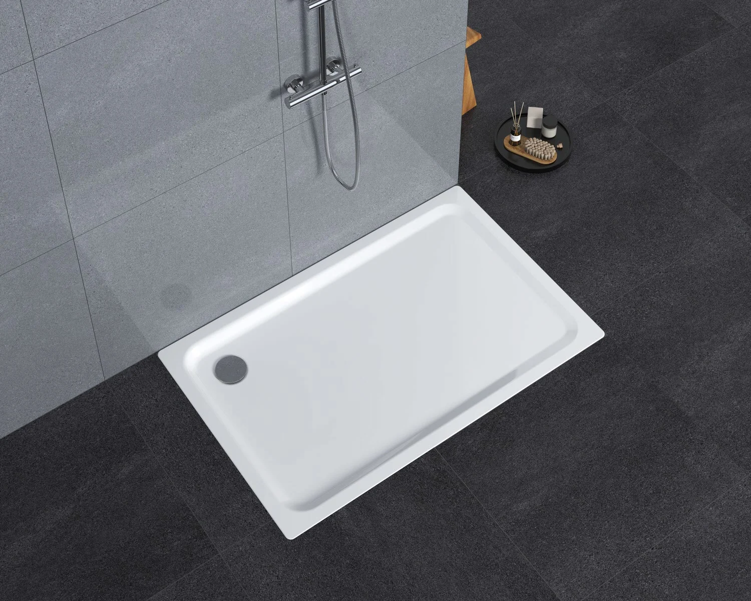 Sturotec Sturo flat Duschwanne 140 x 90 x 4,3 cm Bild 3