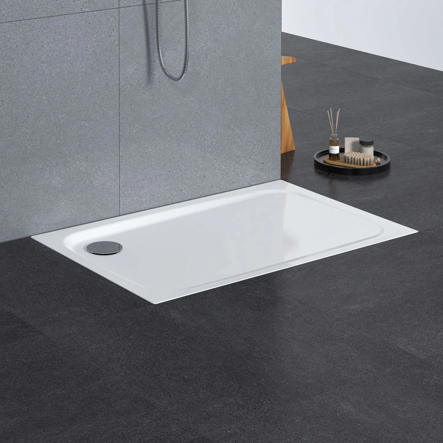 Sturotec Sturo superflat Duschwanne 120 x 80 x 3,5 cm