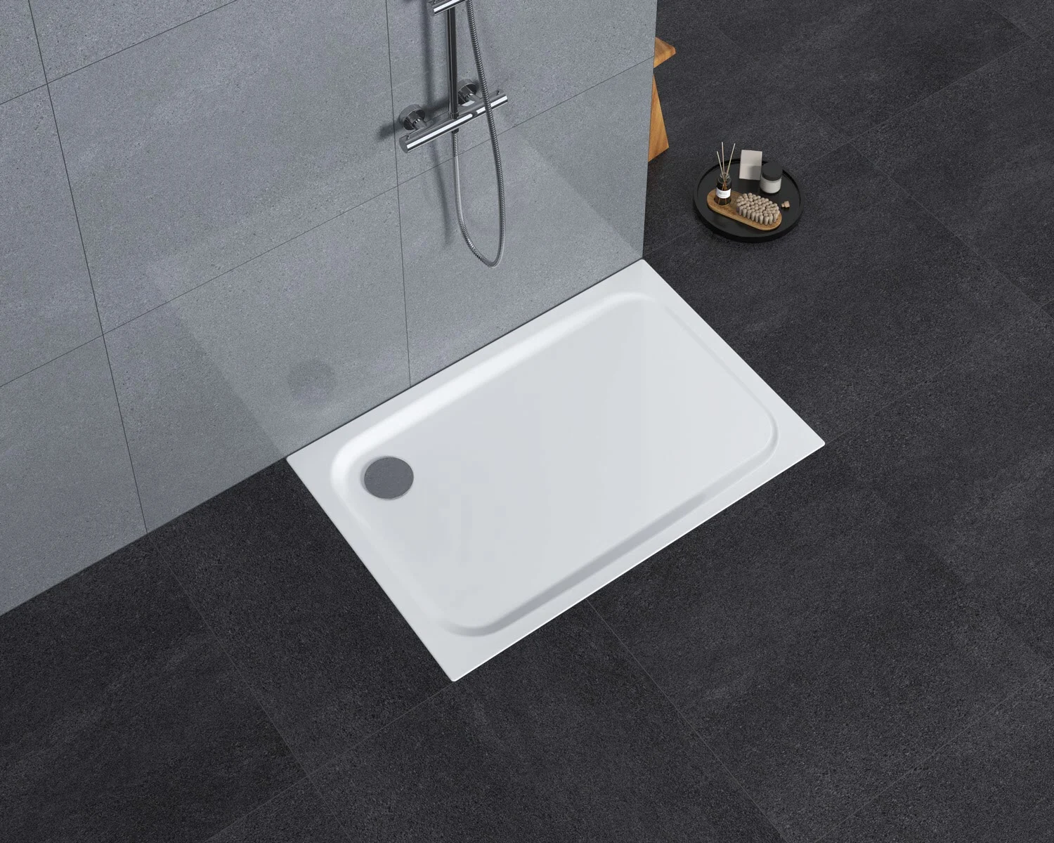 Sturotec Sturo superflat Duschwanne 120 x 80 x 3,5 cm Bild 3