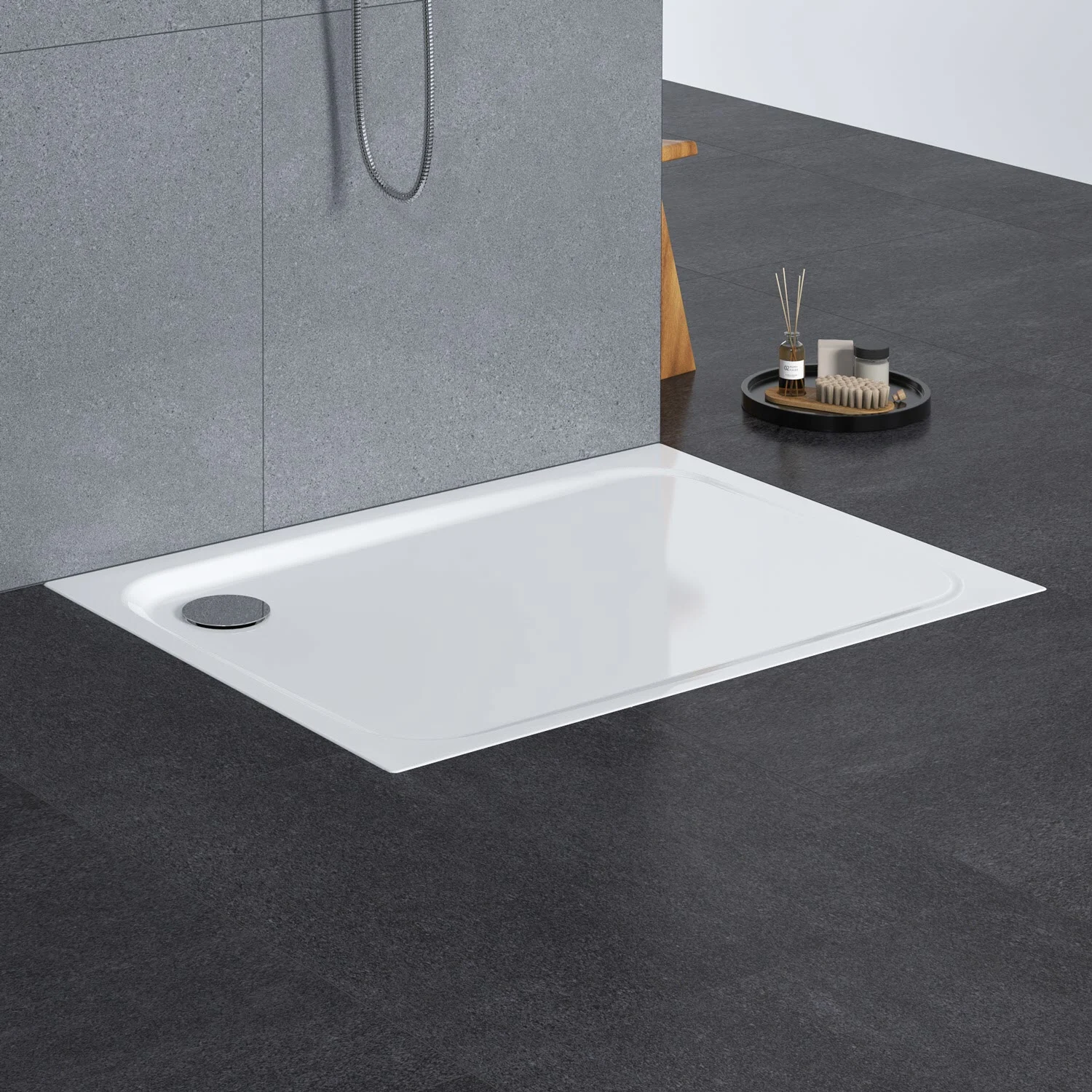 Sturotec Sturo superflat Duschwanne 120 x 90 x 3,5 cm