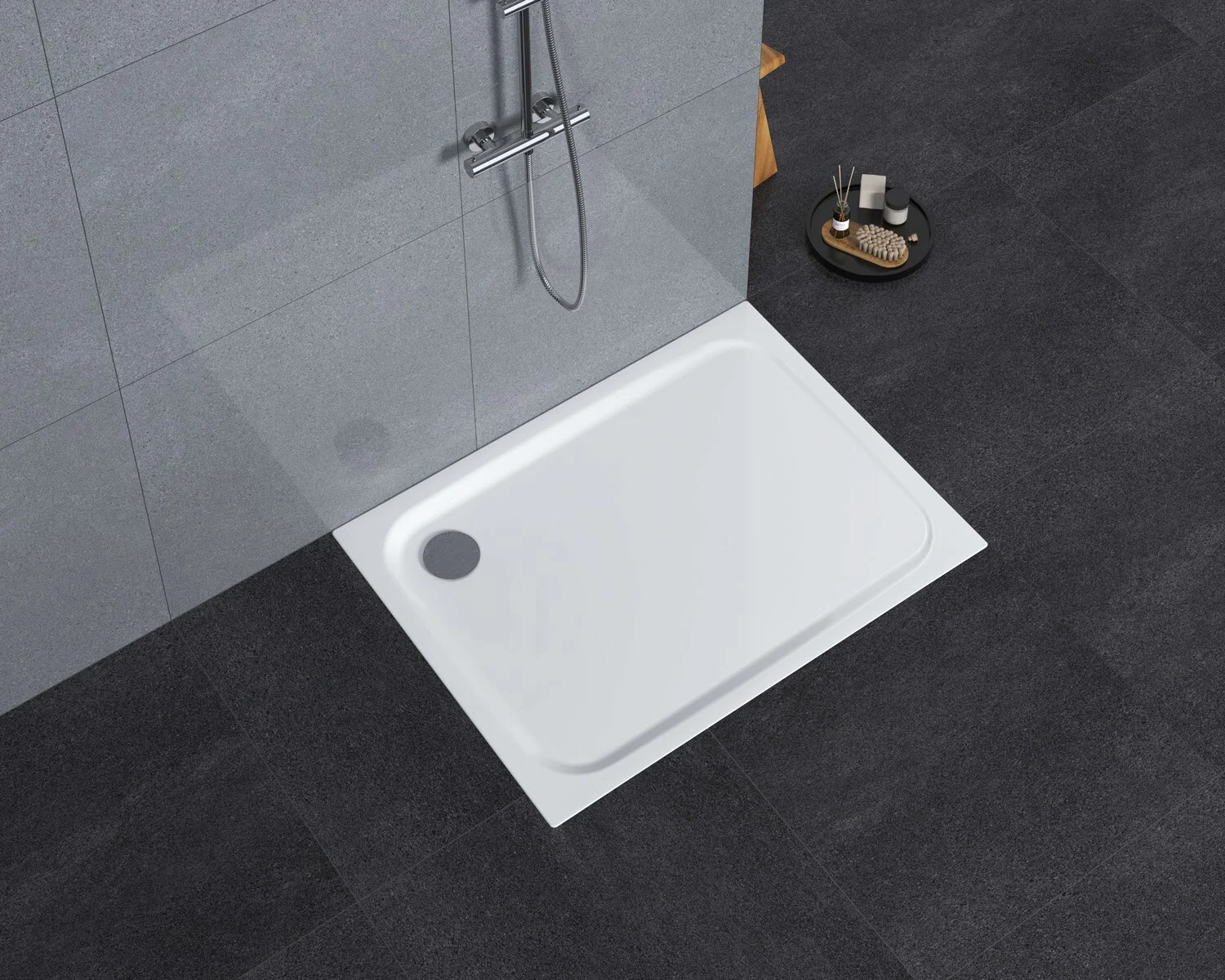 Sturotec Sturo superflat Duschwanne 120 x 90 x 3,5 cm Bild 3