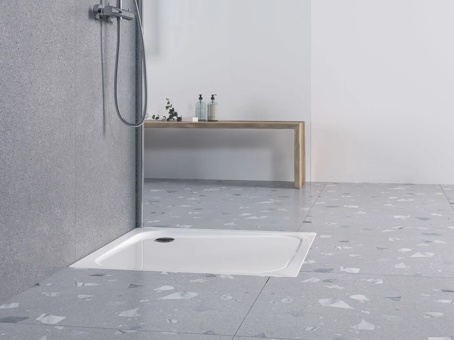 Sturotec Sturo superflat Duschwanne 90 x 90 x 2,5 cm Bild 3