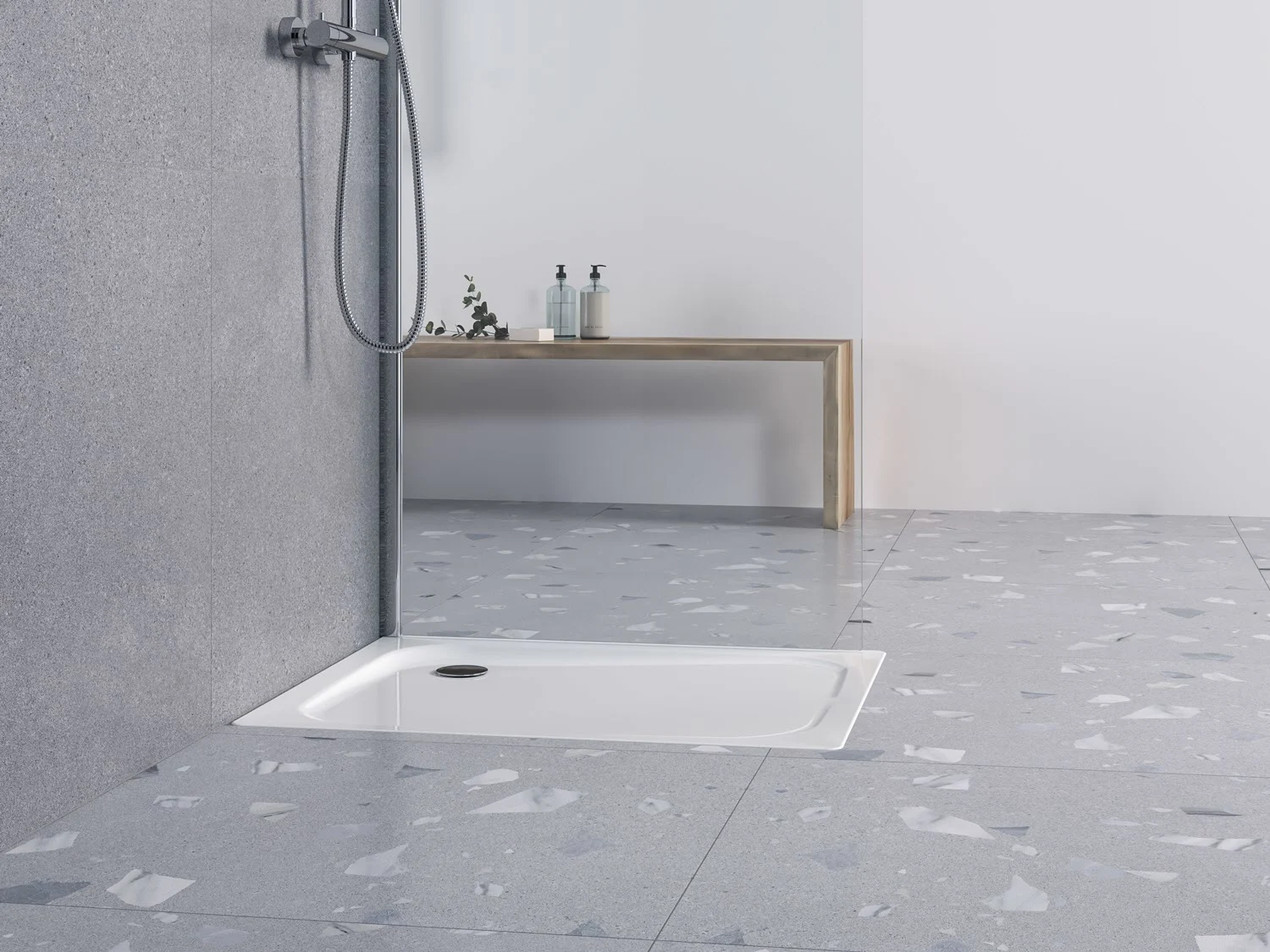 Sturotec Sturo superflat Duschwanne 90 x 75 x 2,5 cm Bild 3