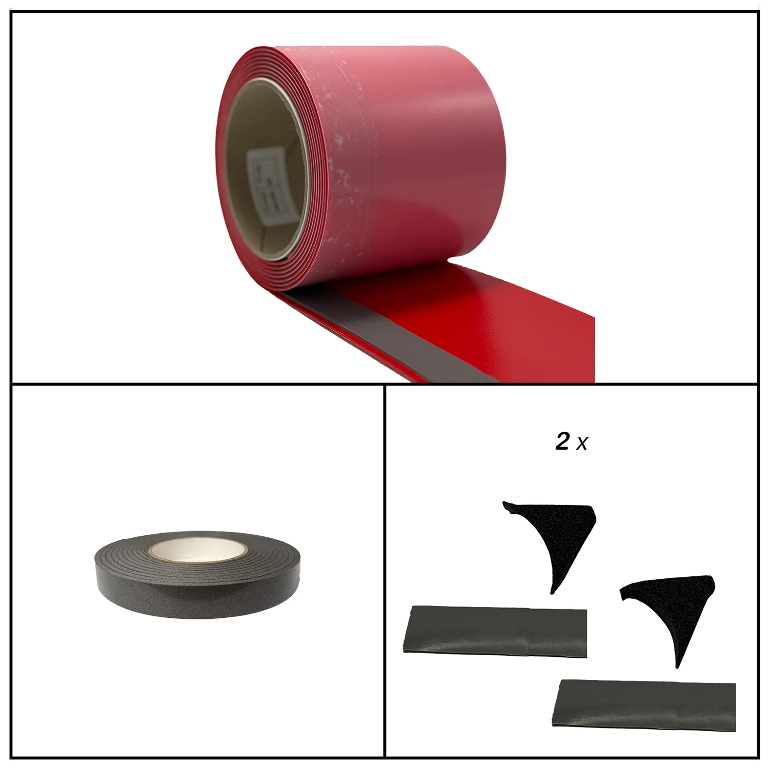 Sturotec selbstklebendes Wannenrand Dichtset 3,6 m für Dusch -/ Badewanne