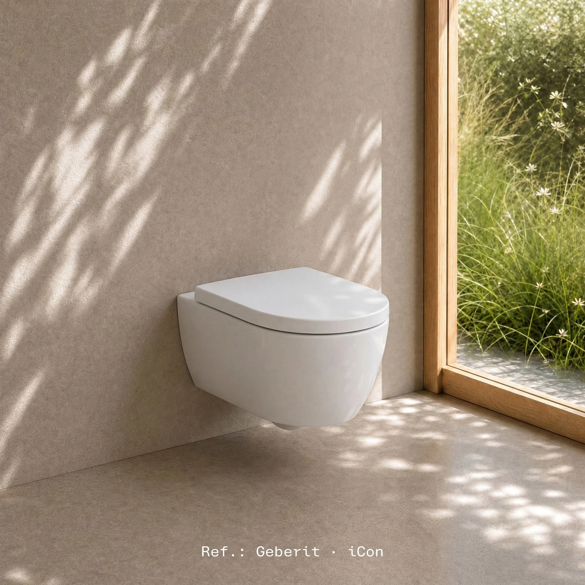 Sturotec 2030 WC-Sitz mit Absenkautomatik, für Geberit iCon, Renova Bild 5