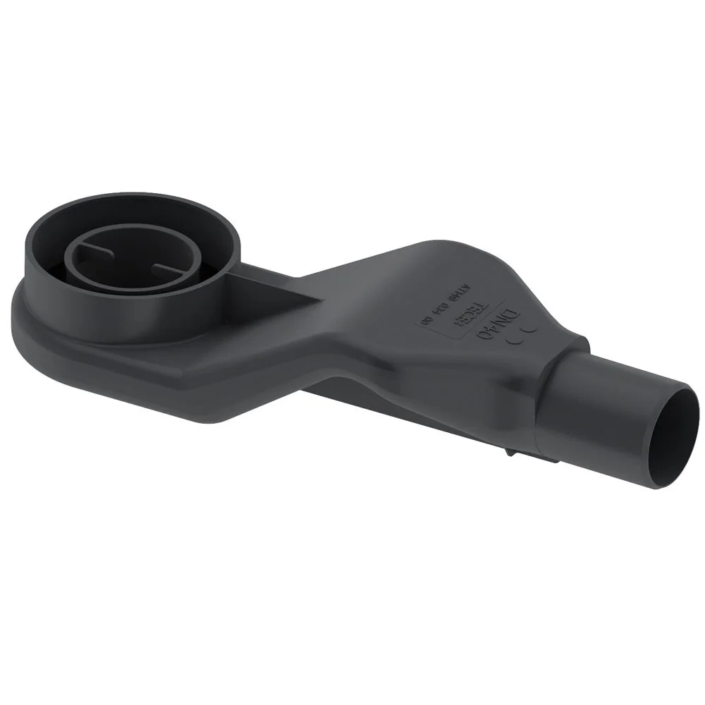 TECE TECEdrainline Ablauf superflach, DN 40 Auslauf seitlich