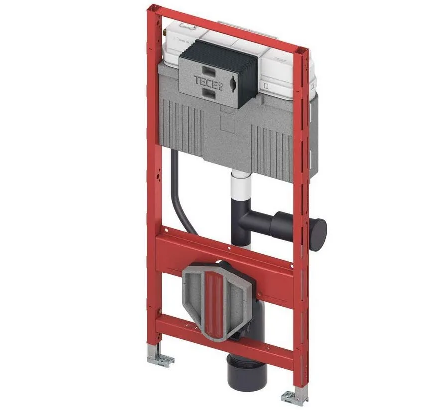 TECE TECEprofil WC-Modul mit Uni Spülkasten, mit Anschluss für Geruchsabsaugung