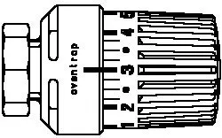 Oventrop Thermostat UNI LI