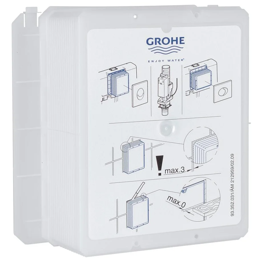 GROHE Revisionsschacht für große Abdeckplatten