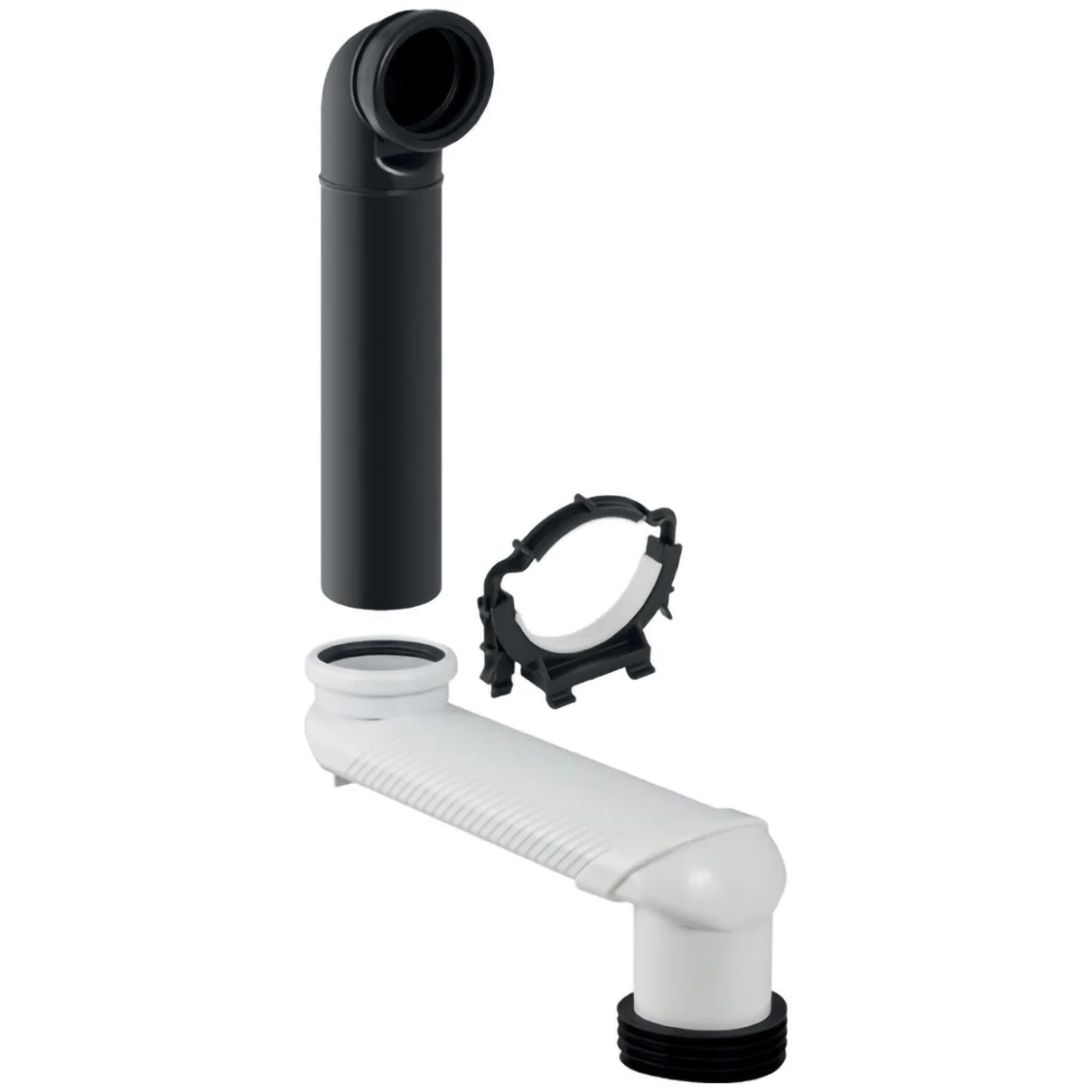 Geberit Monolith WC-Etagenbogengarnitur waagerecht