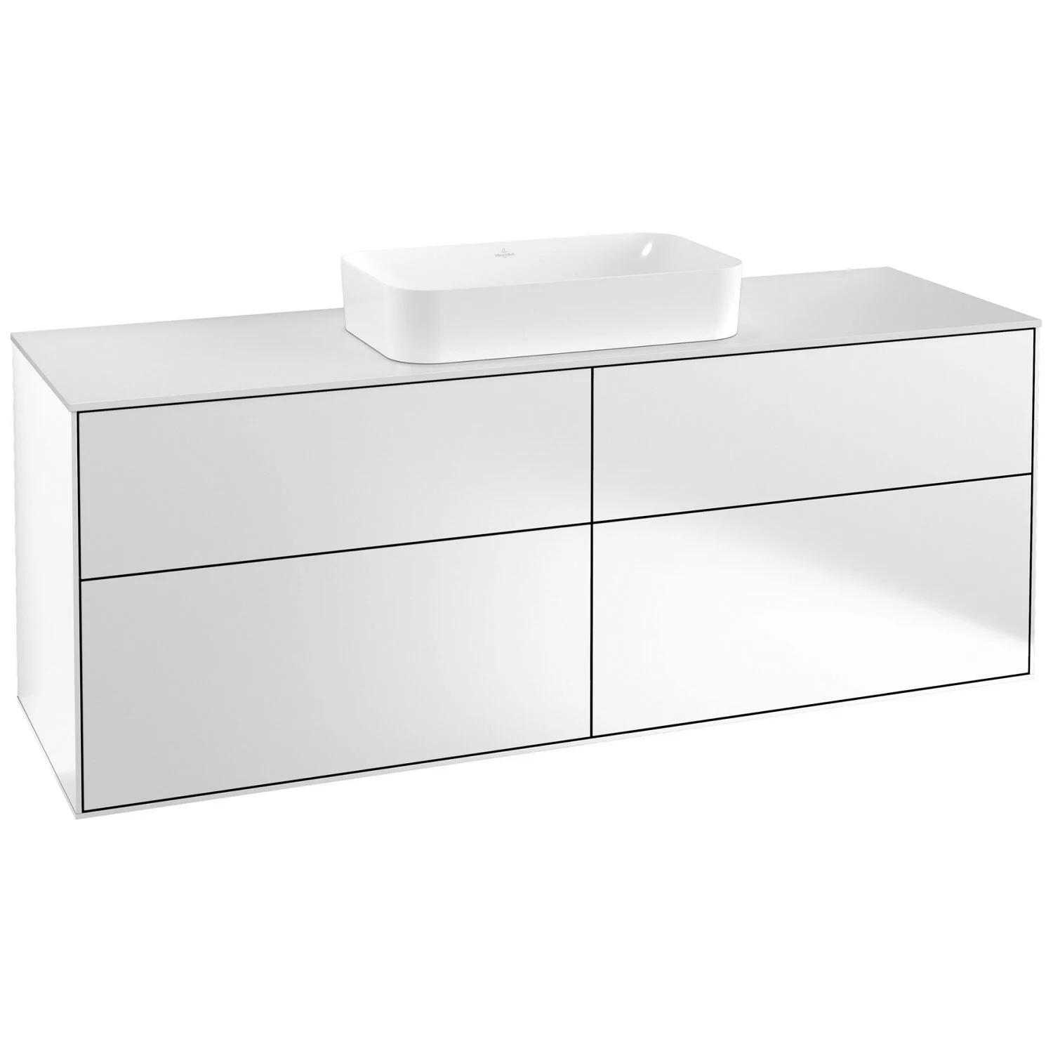 Villeroy & Boch Finion Waschtischunterschrank 160 cm mit Abdeckplatte