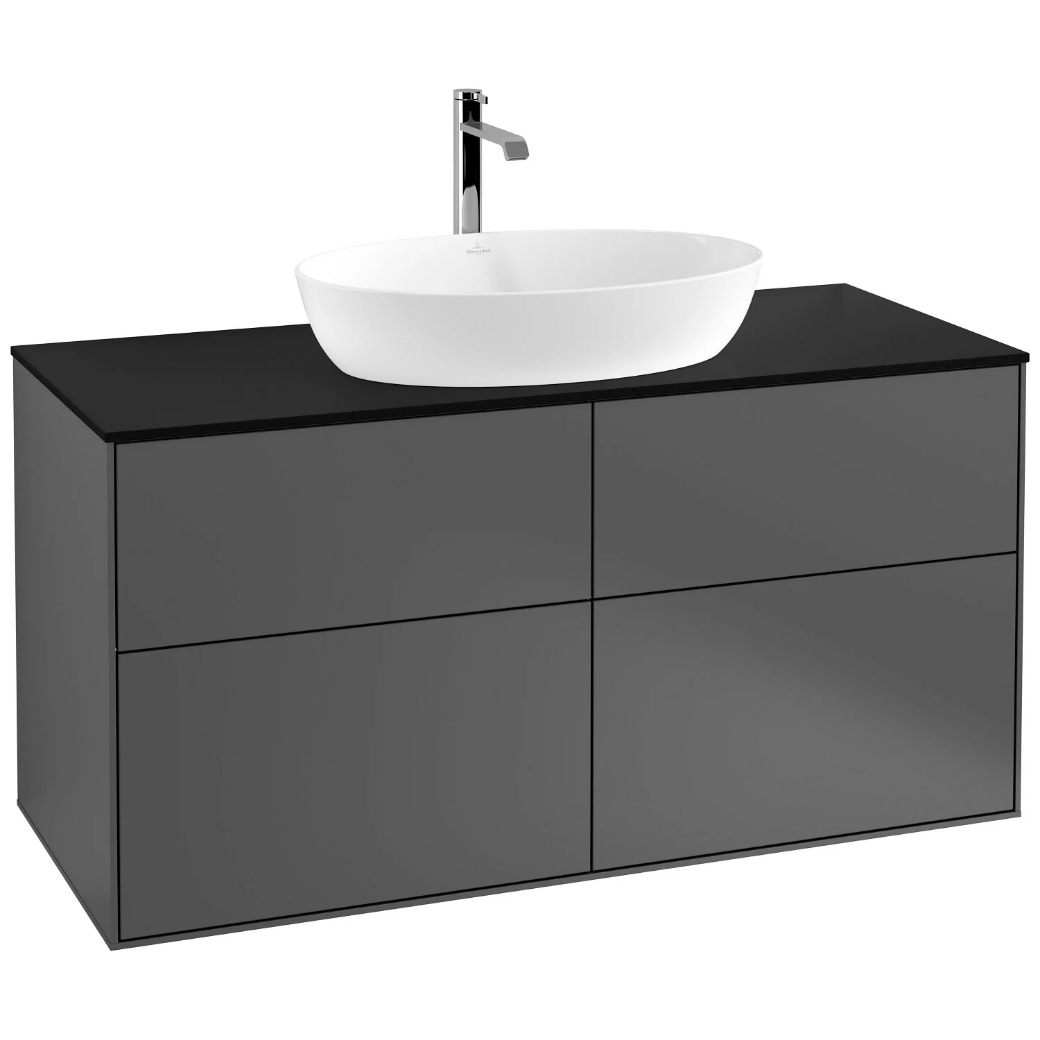 Villeroy & Boch Finion Waschtischunterschrank 120 cm mit Abdeckplatte