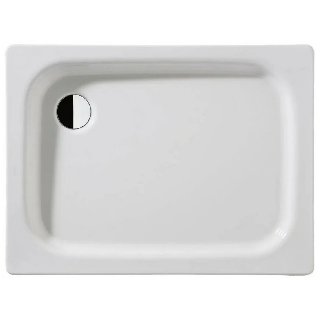 Kaldewei Duschplan 416-1 Duschwanne 75 x 100 x 6,5 cm mit Antislip
