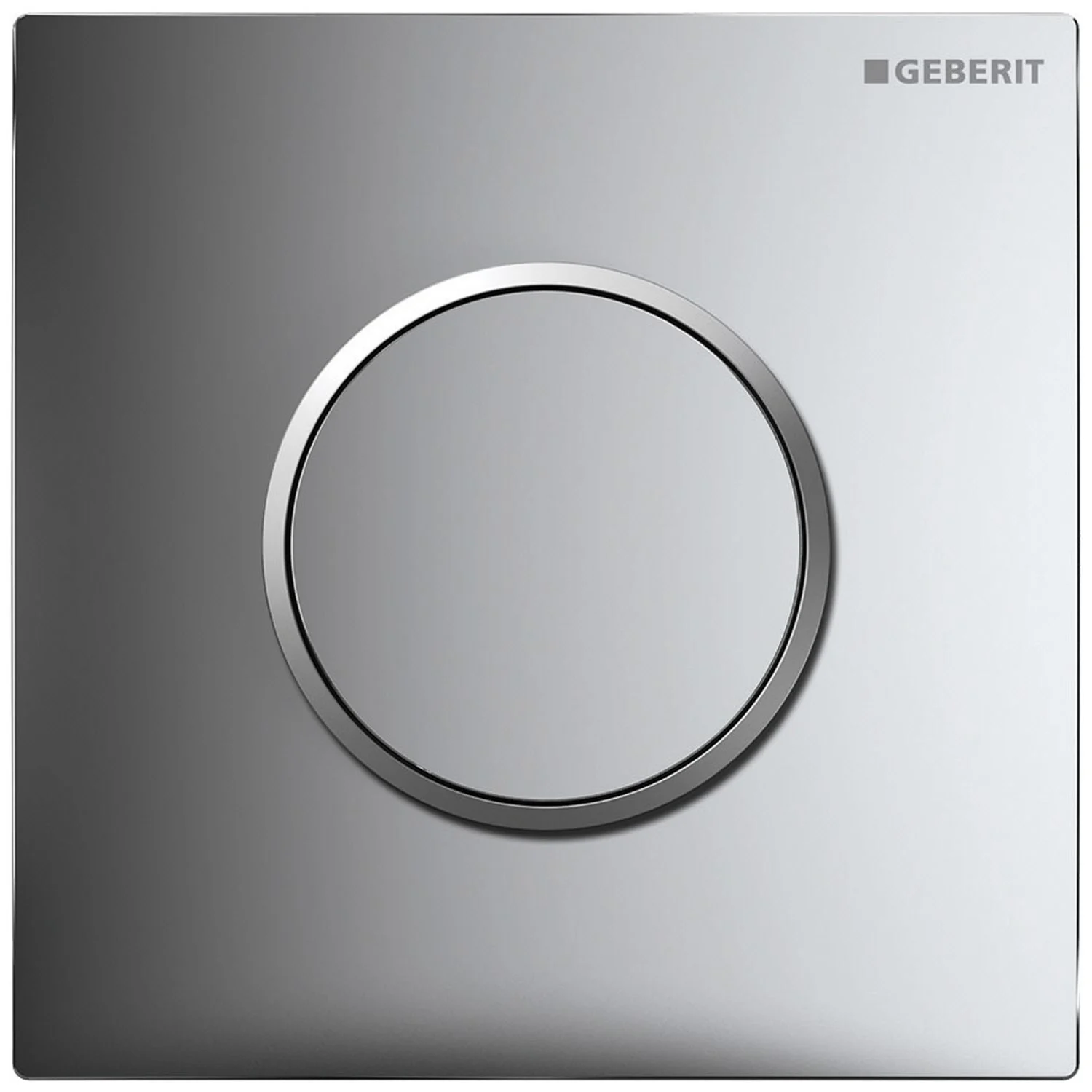 Geberit Urinalsteuerung mit pneumatischer Spülauslösung, Typ 10 Betätigungsplatte