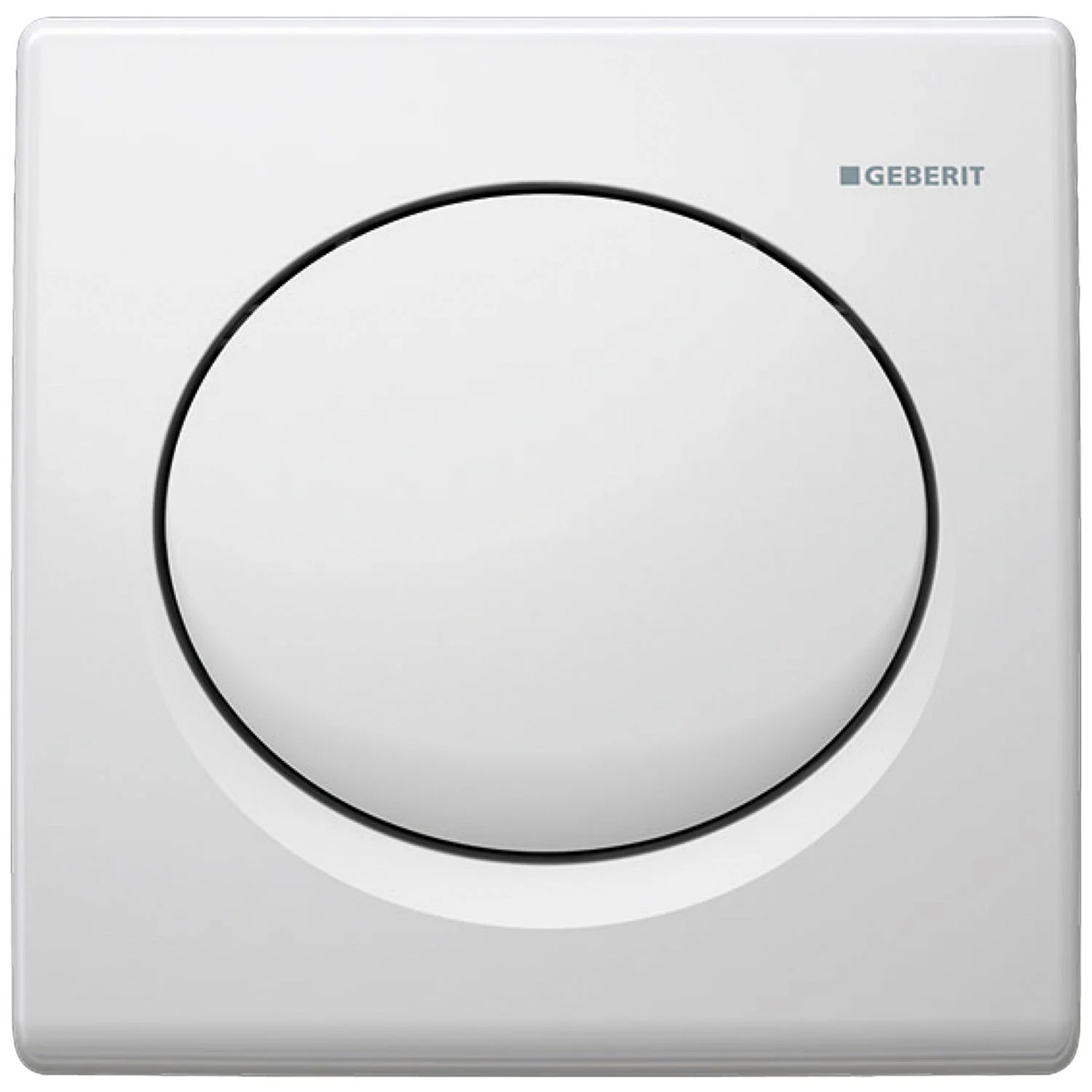 Geberit Basic Urinalsteuerung mit pneumatischer Spülauslösung, Betätigung aus Kunststoff