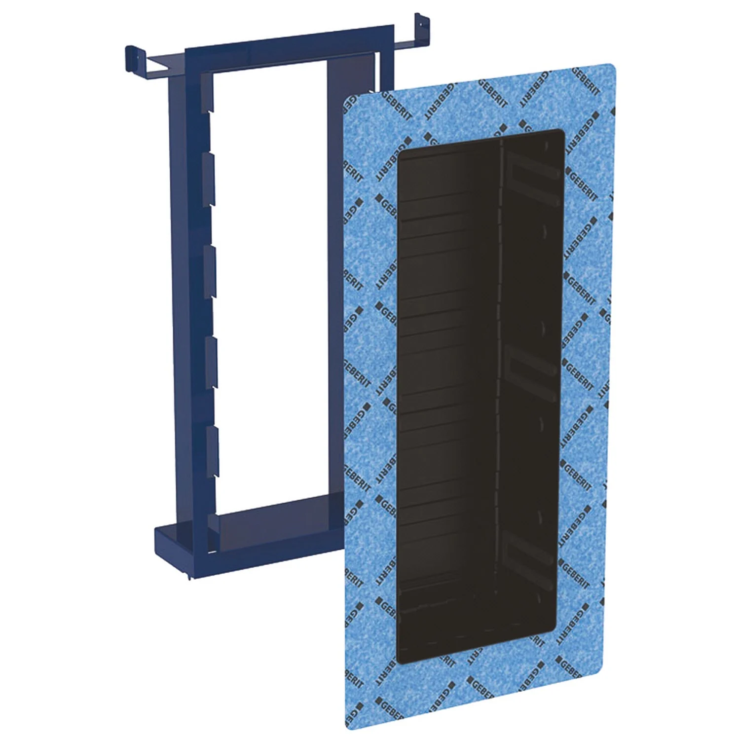 Geberit Duofix Element für Nischenablagebox mit Einlegeböden