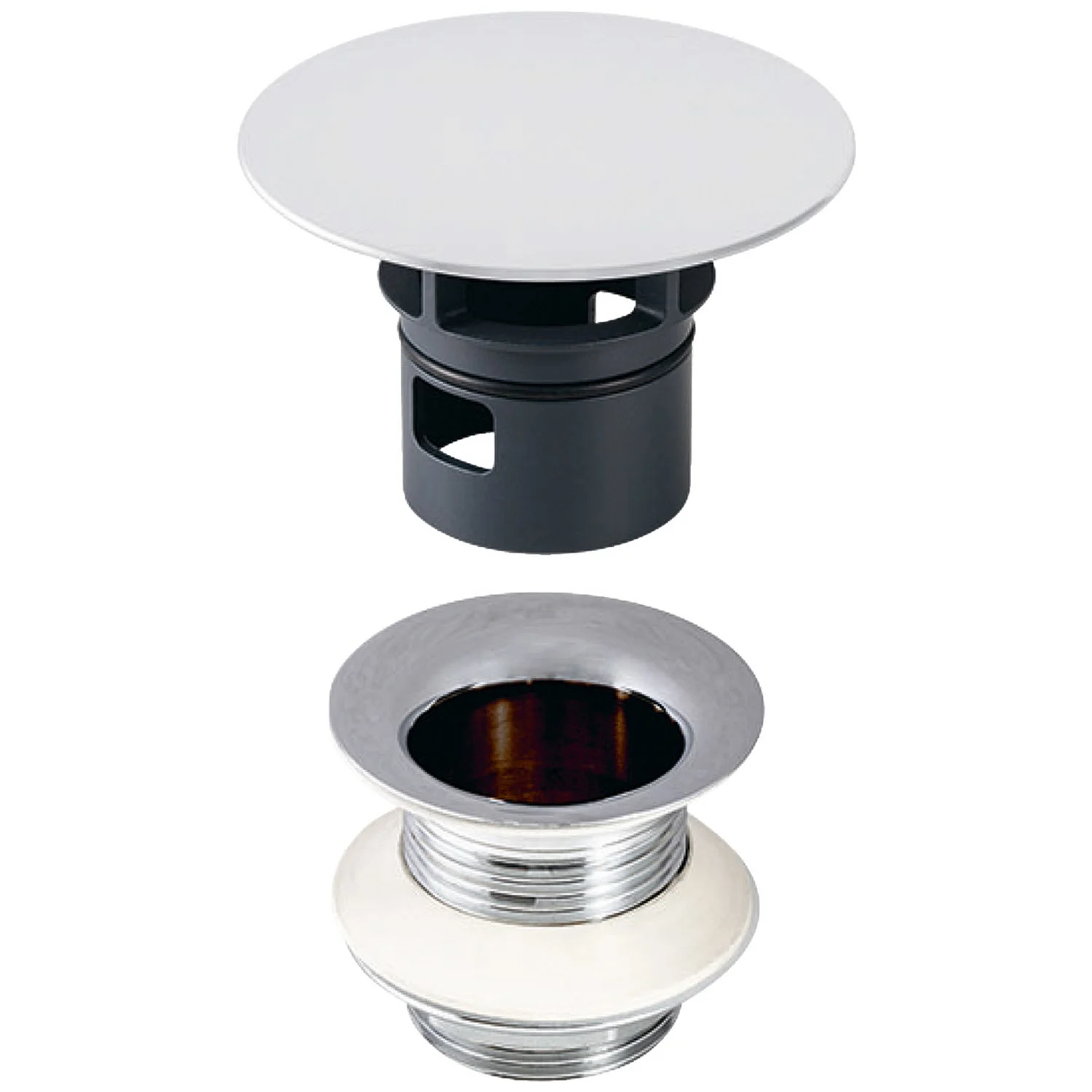 Geberit Ablaufventil, nicht verschließbar, 8 cm Geberit Ablaufventil, nicht verschließbar, 8 cm