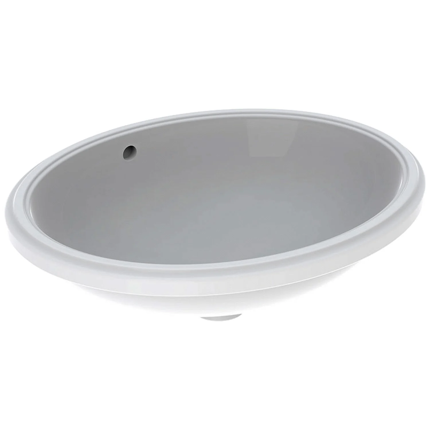 Geberit VariForm Unterbauwaschtisch 56 x 46 cm, oval