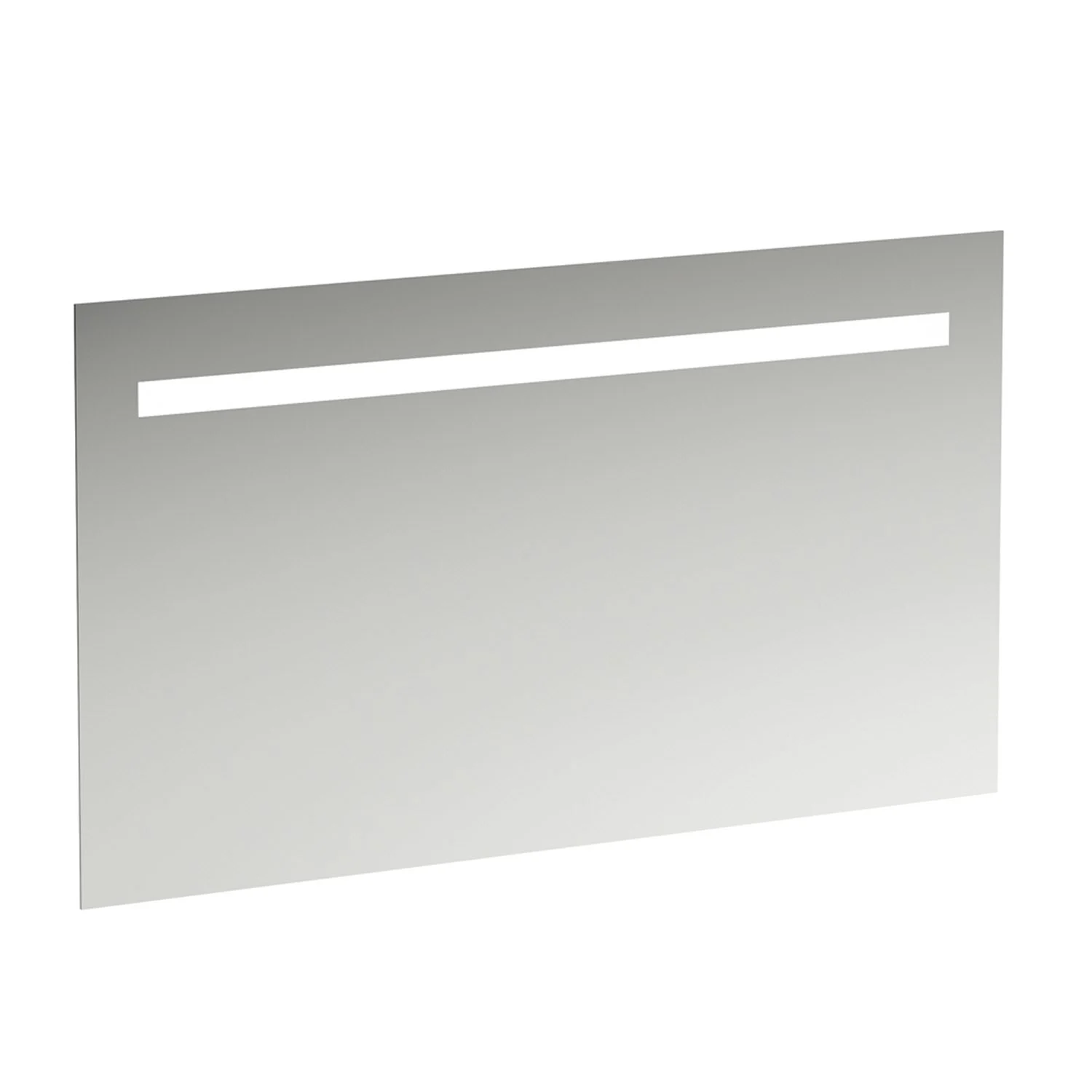 LAUFEN Leelo LED Badspiegel 120 x 70 cm – Eleganter Badspiegel ohne Schalter