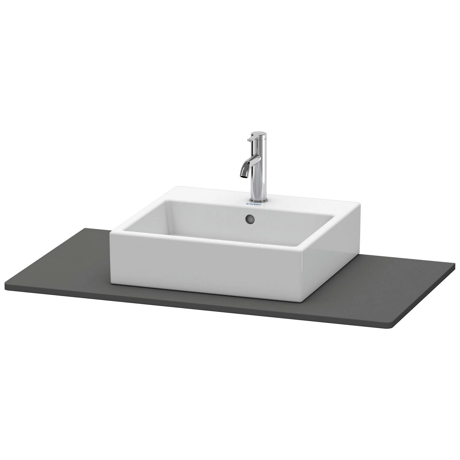 Duravit XSquare Konsole 100 cm, mit einem Ausschnitt